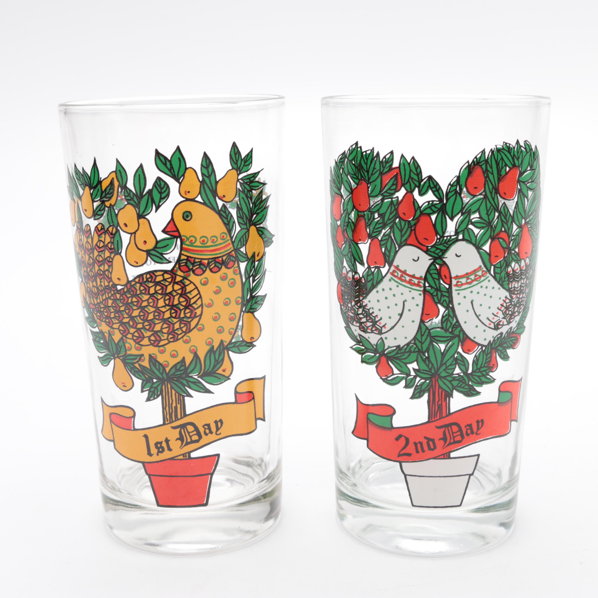 "12 Days of Christmas" Glass Collection
