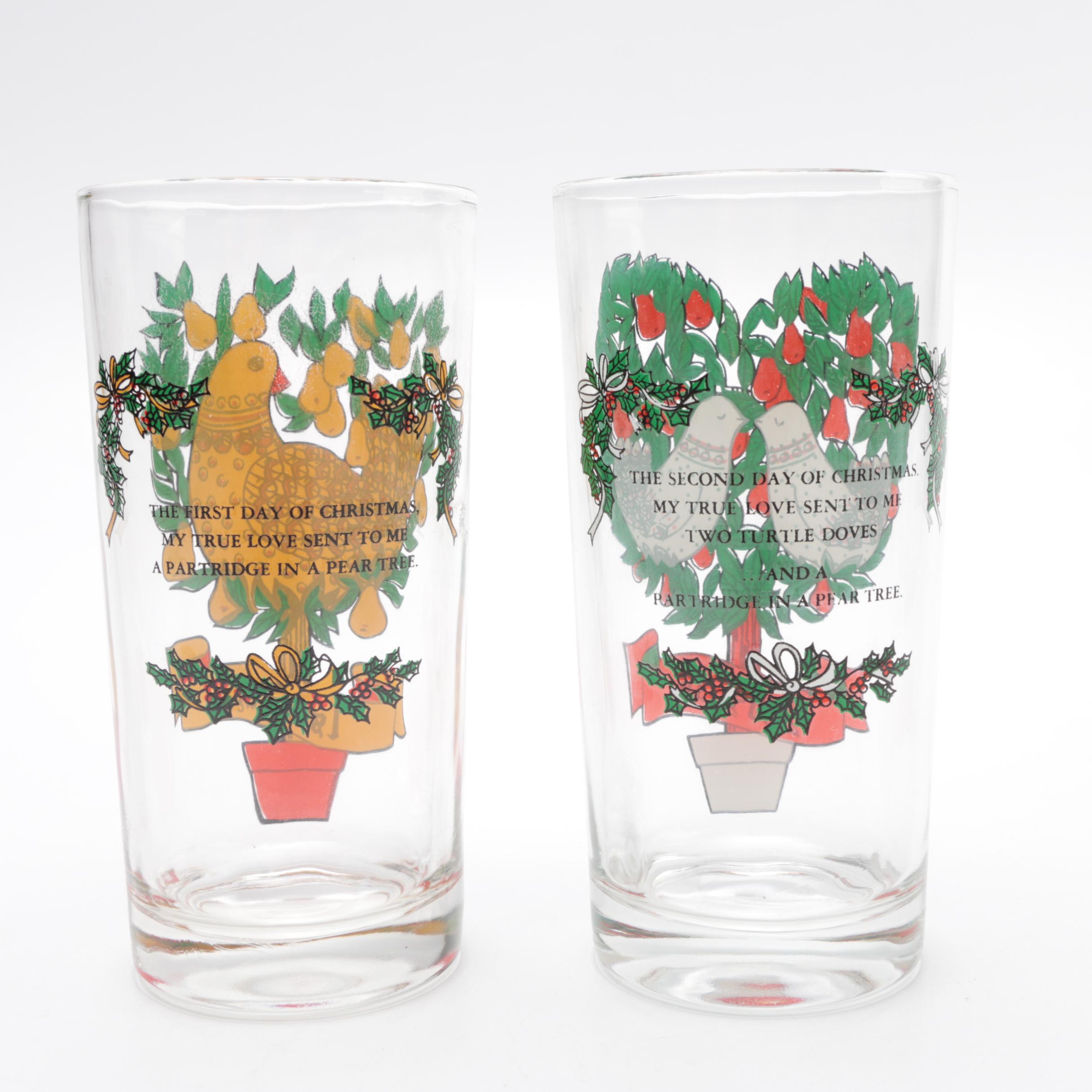 "12 Days of Christmas" Glass Collection