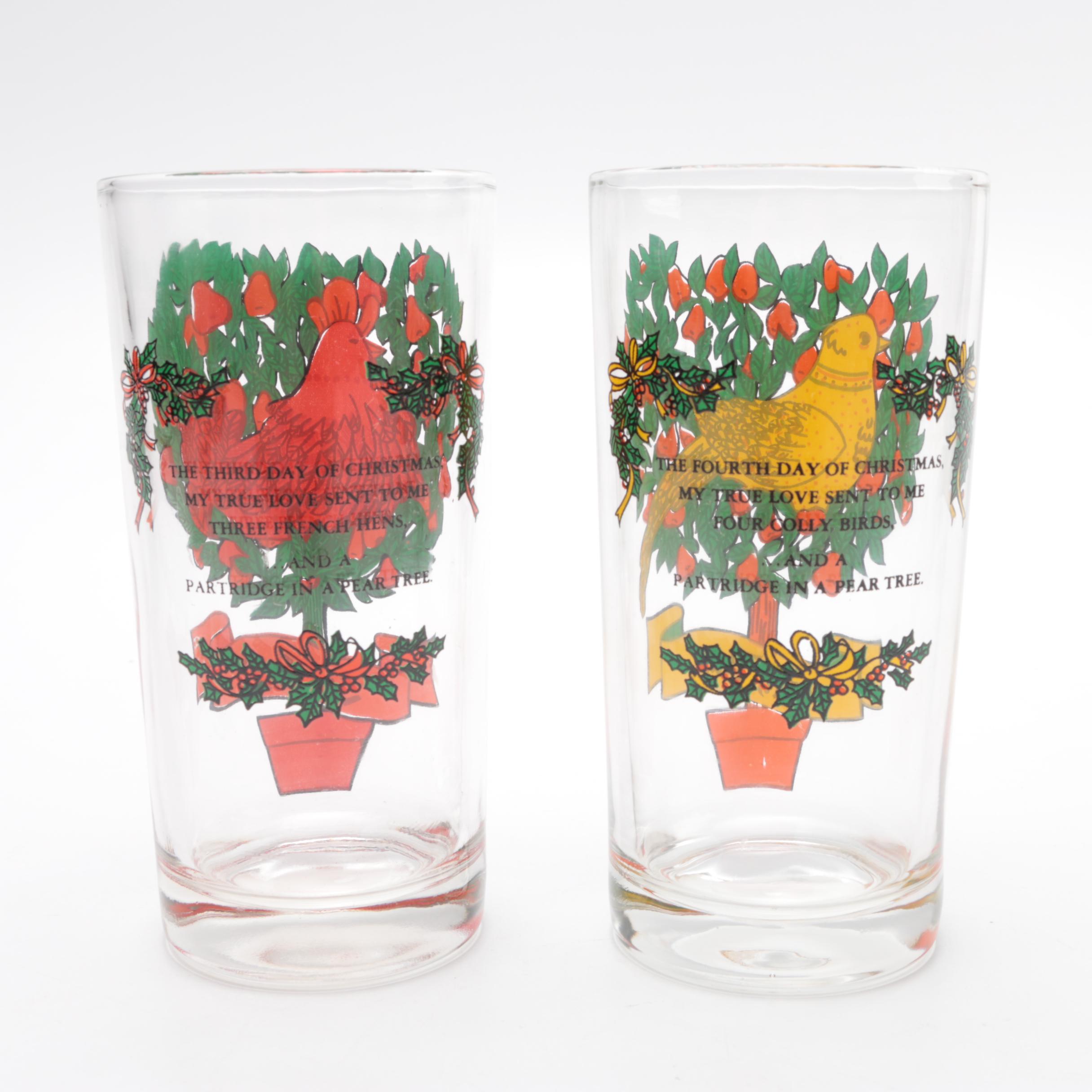 "12 Days of Christmas" Glass Collection