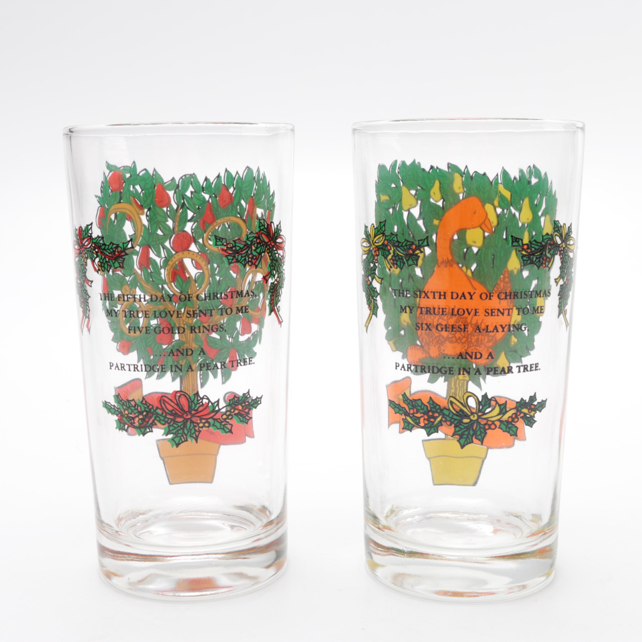 "12 Days of Christmas" Glass Collection