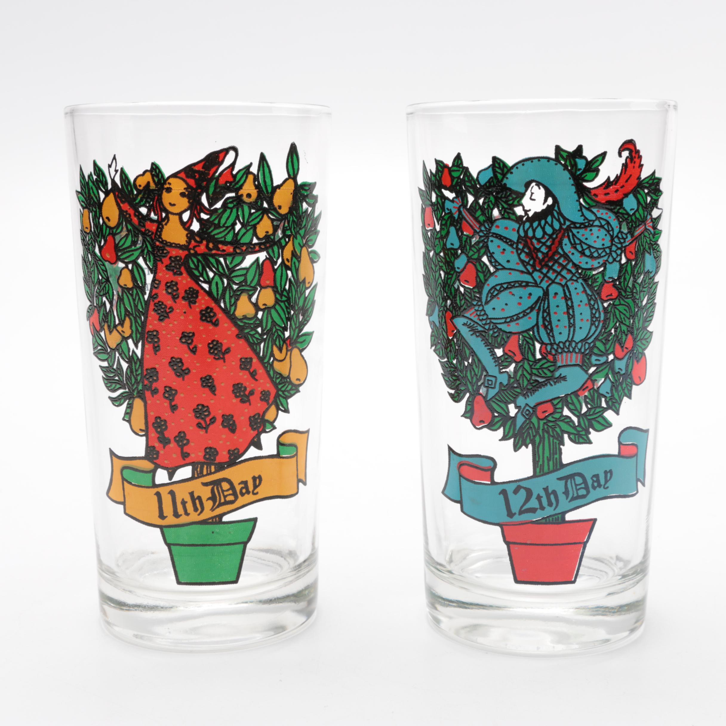 "12 Days of Christmas" Glass Collection