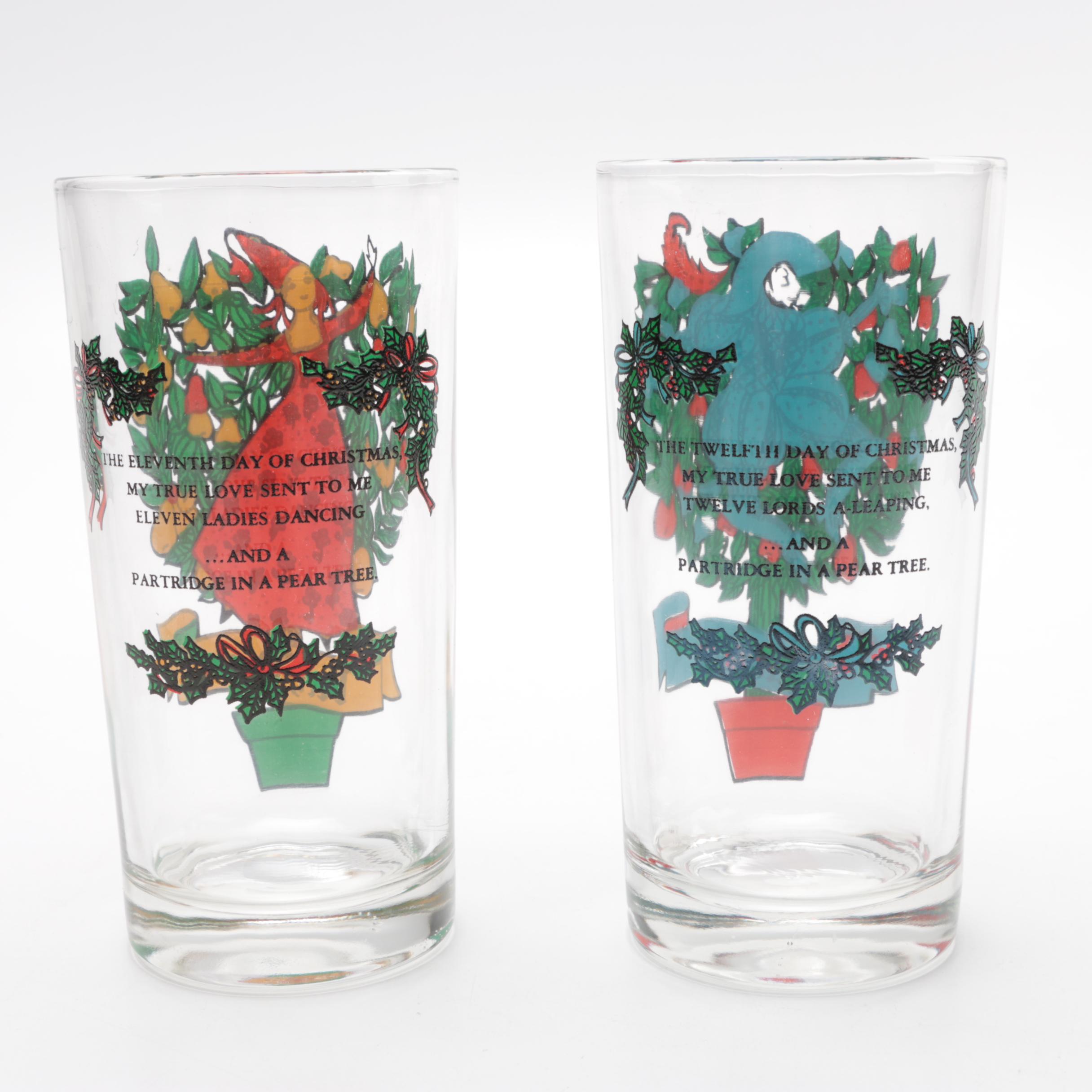 "12 Days of Christmas" Glass Collection
