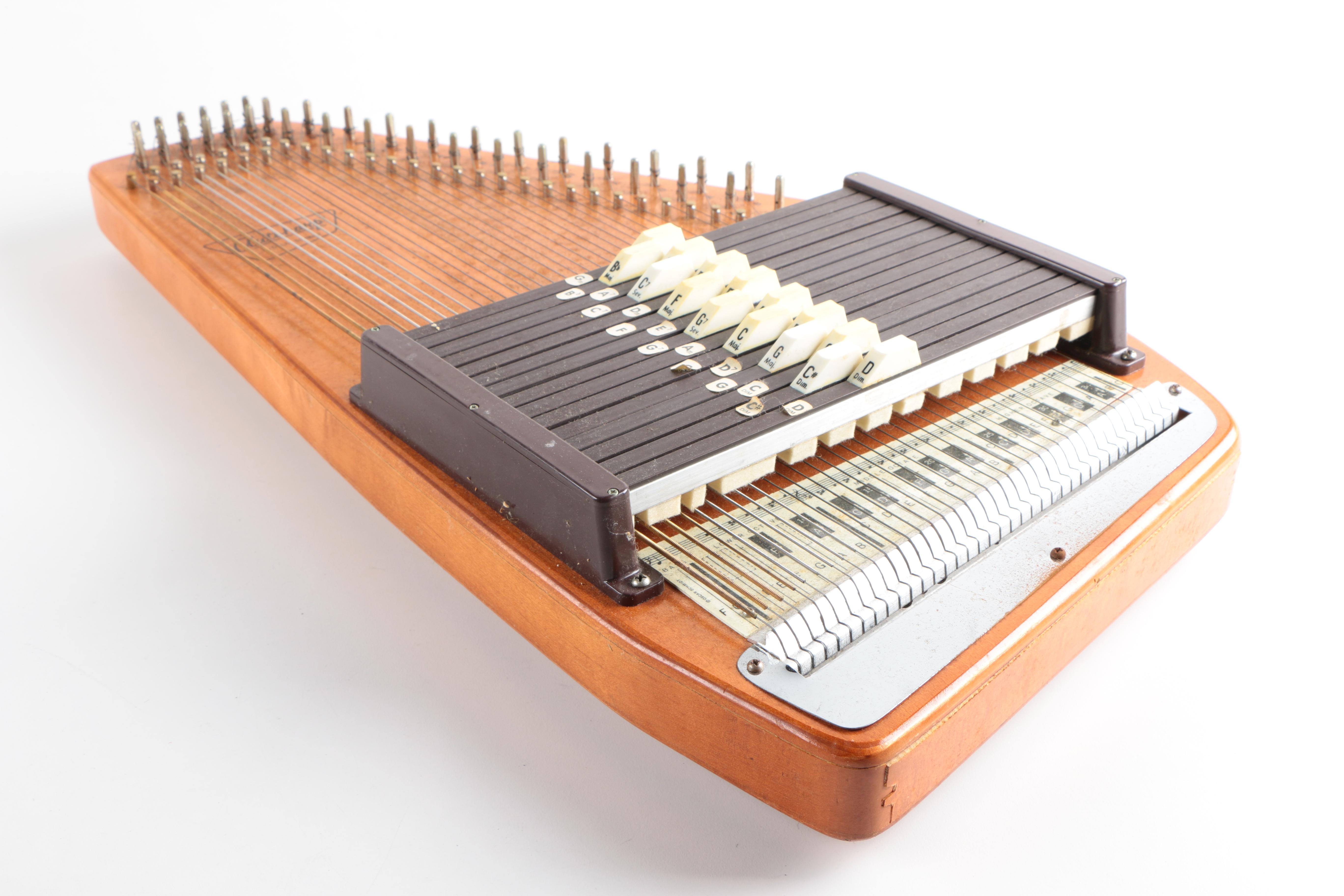 Oscar Schmidt Autoharp and Case