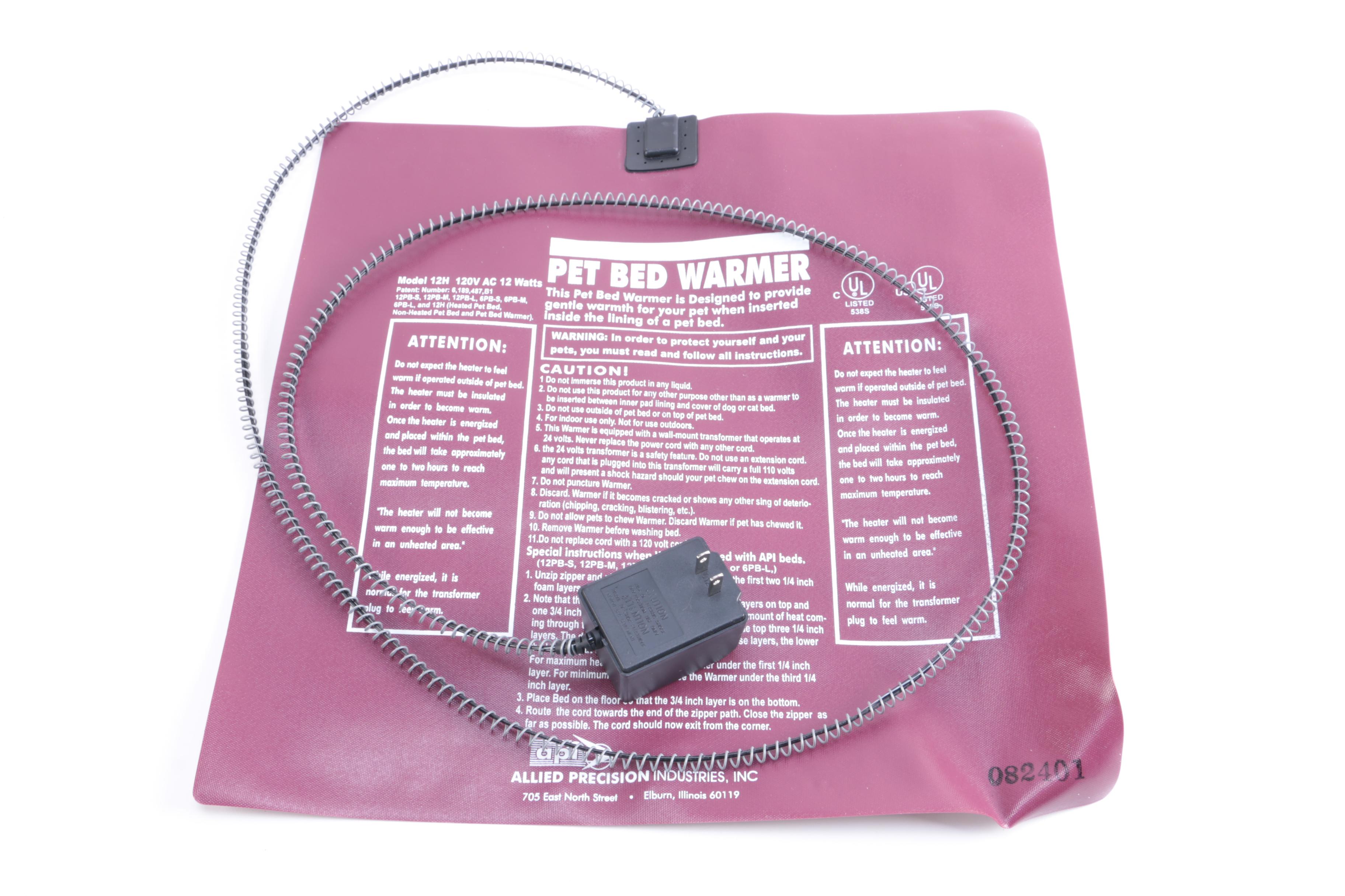 Allied Heated Pet Bed