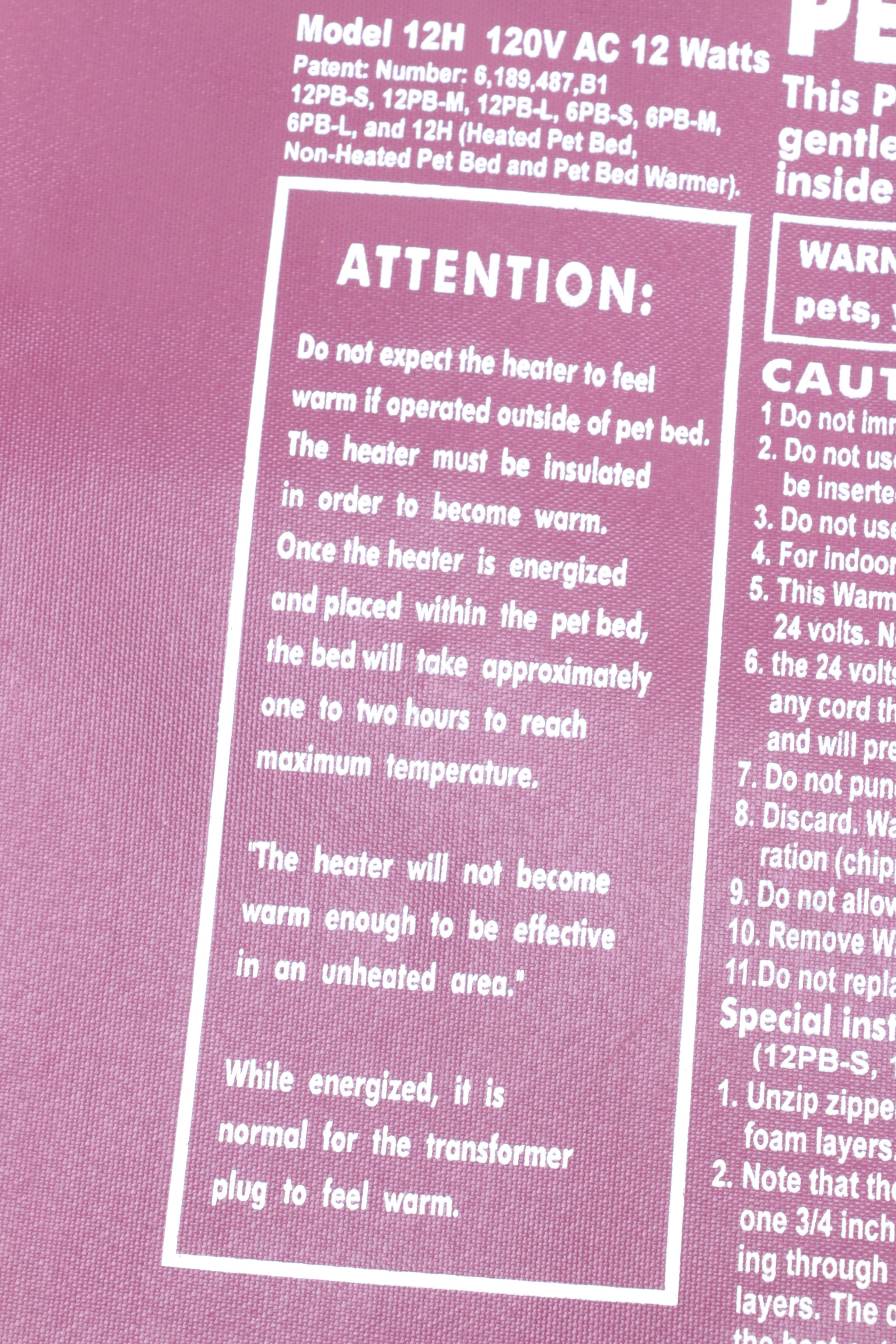 Allied Heated Pet Bed