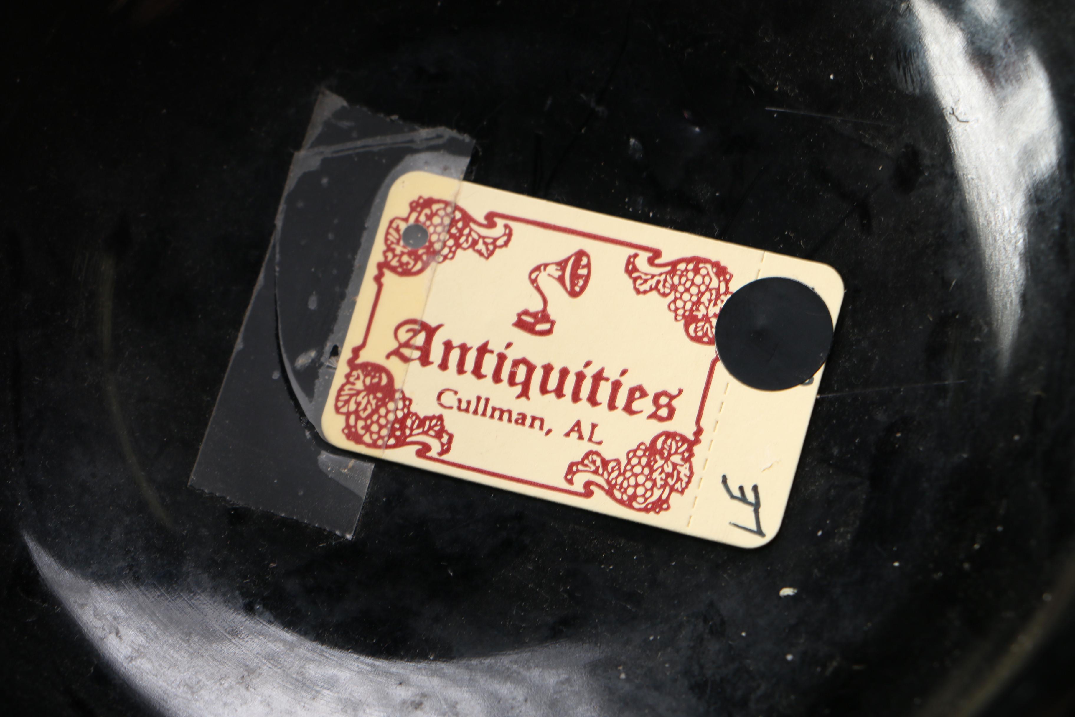 Vintage Black Amethyst Glassware