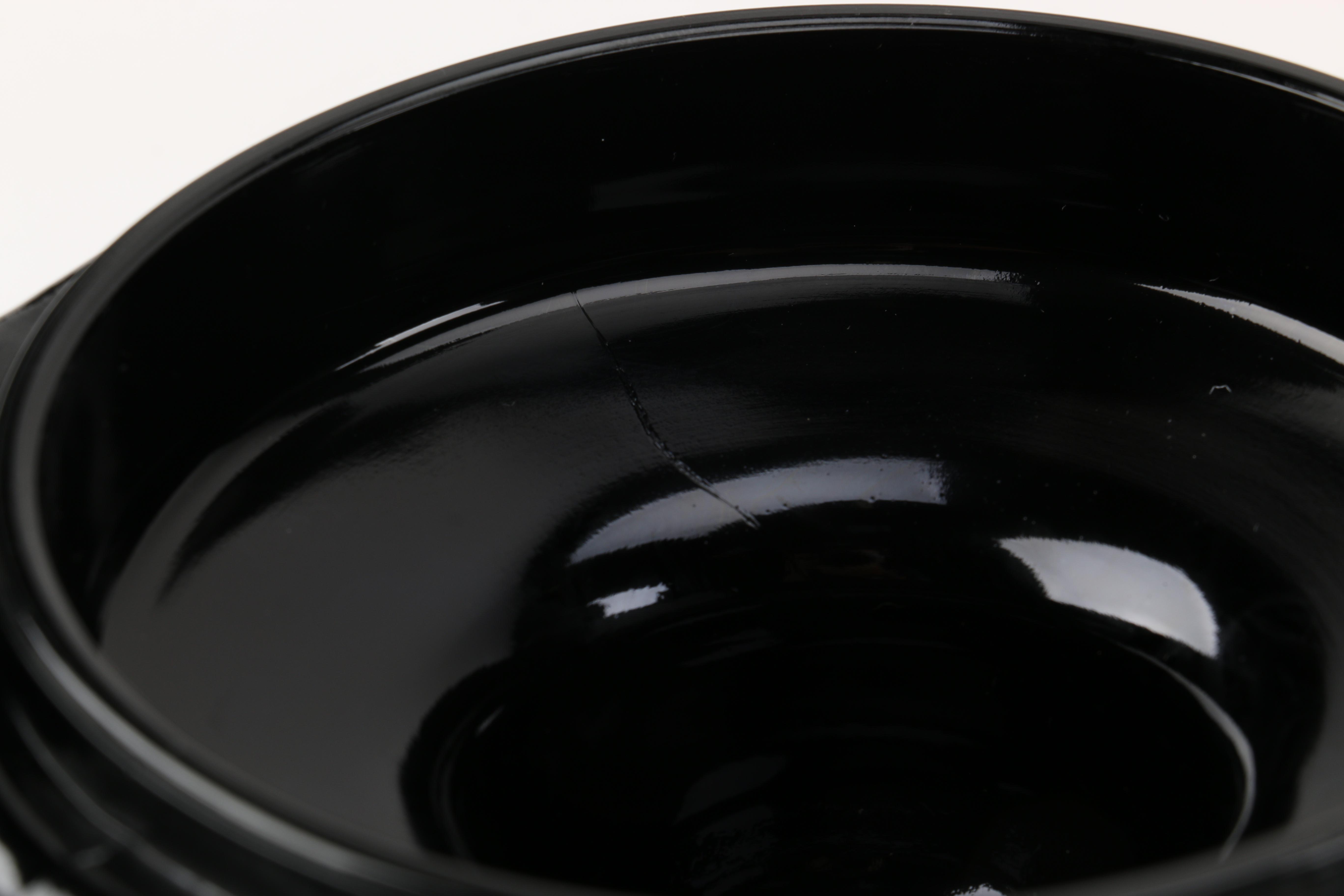 Amethyst Pressed Glass Canisters and Glasses