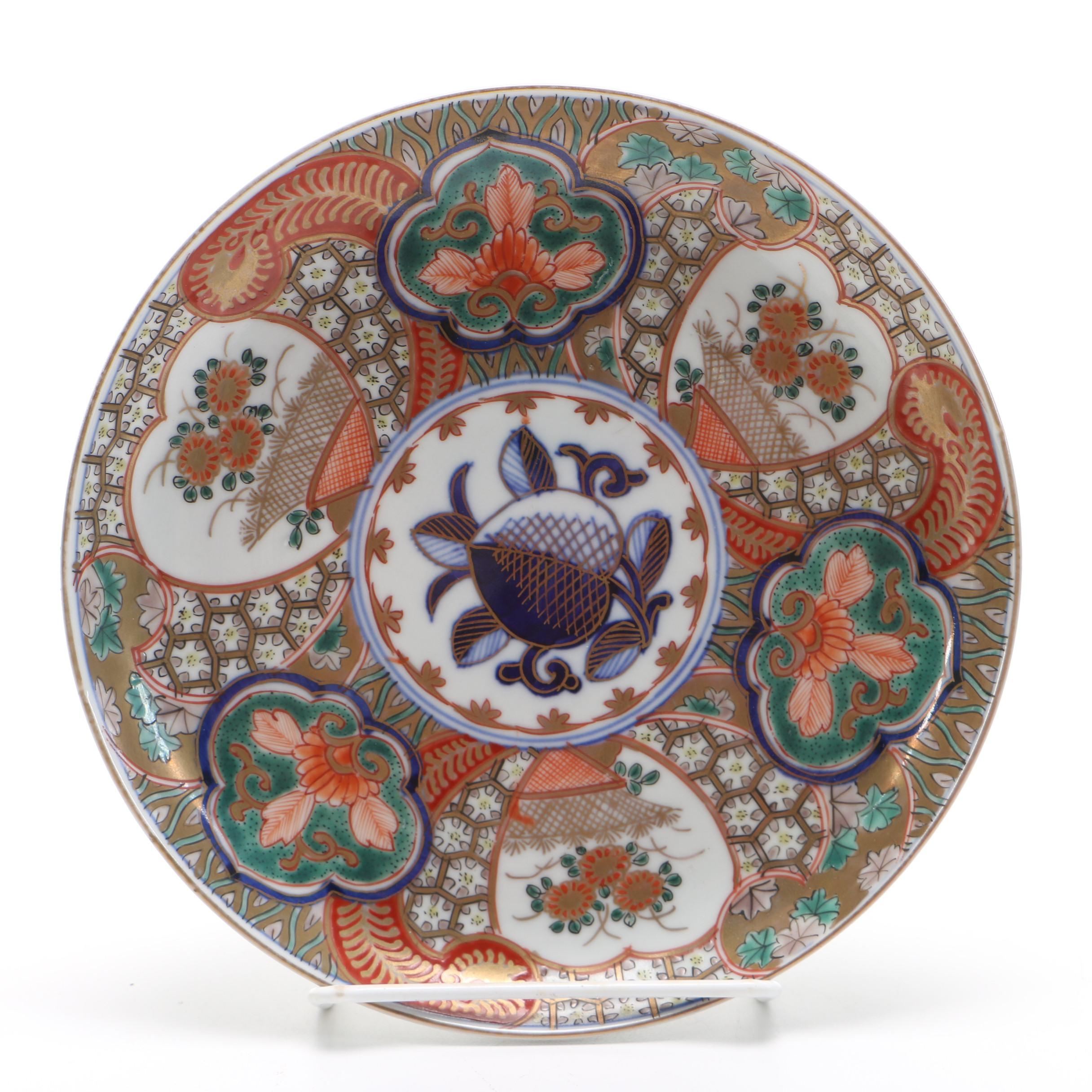 Selection of Japanese Imari Ware Ceramic Plates