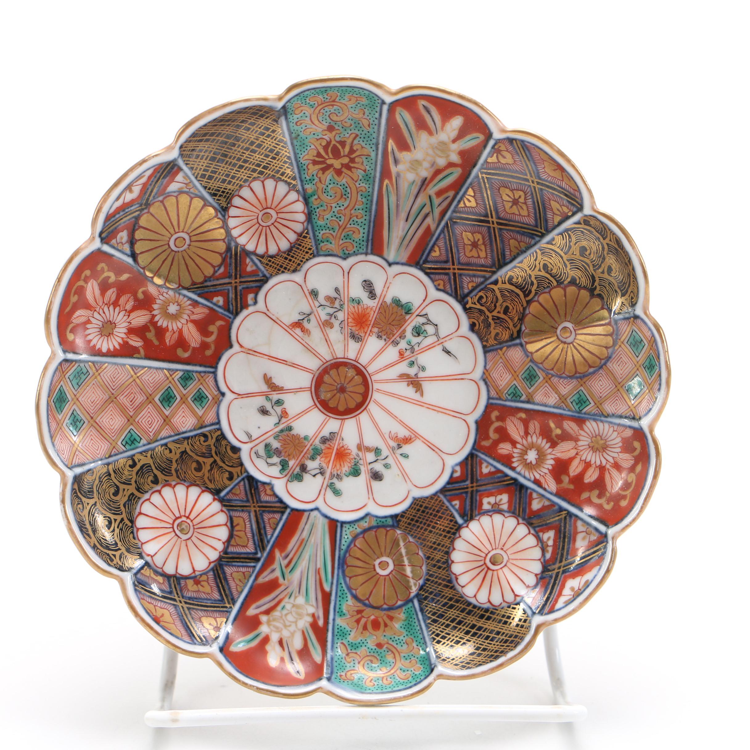 Selection of Japanese Imari Ware Ceramic Plates
