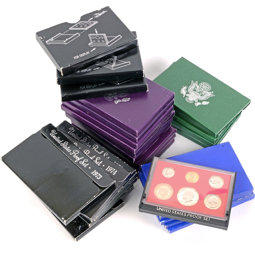1970 to 1998 United States Proof Sets