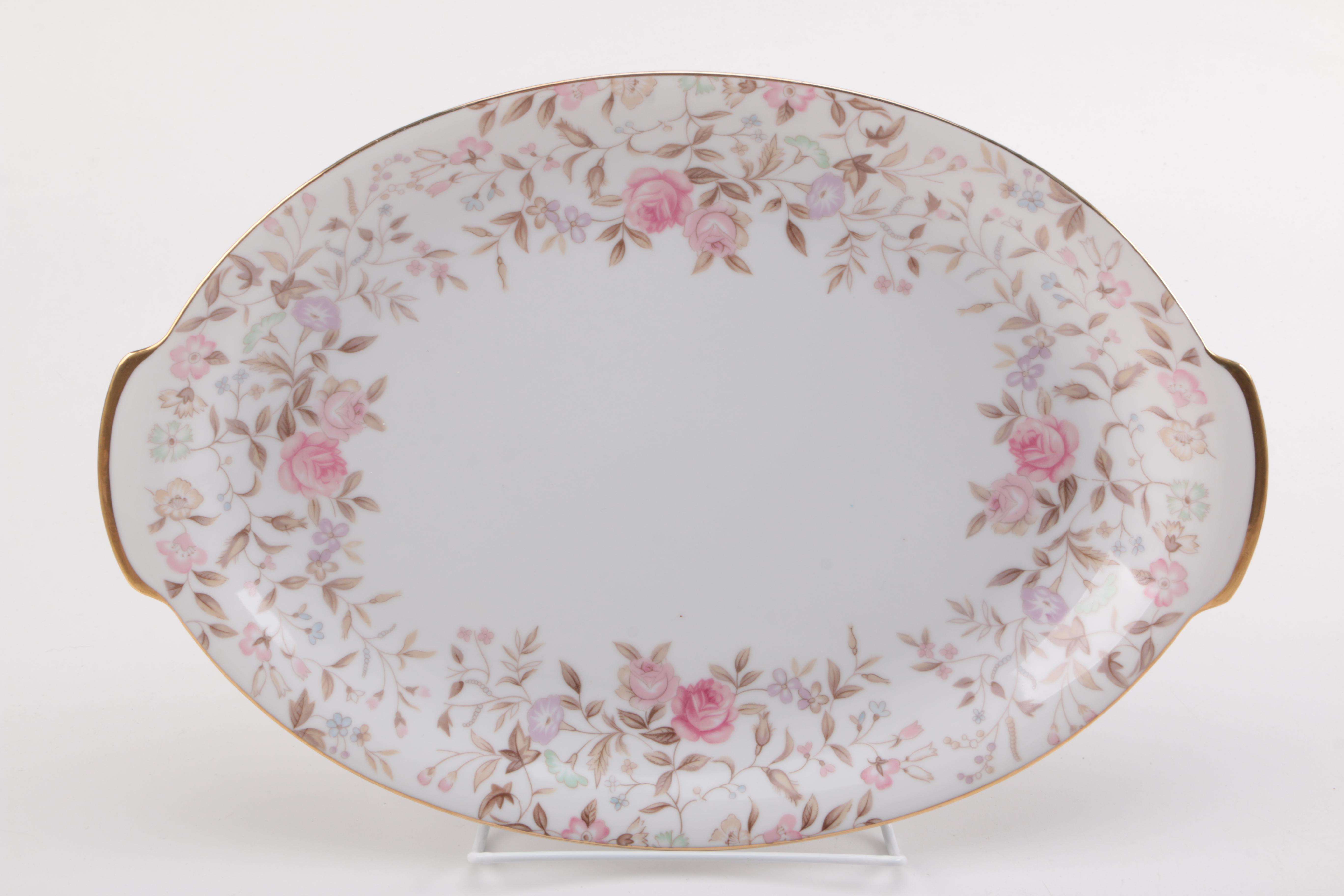 Sango "Jeannette" Pink Floral Tableware