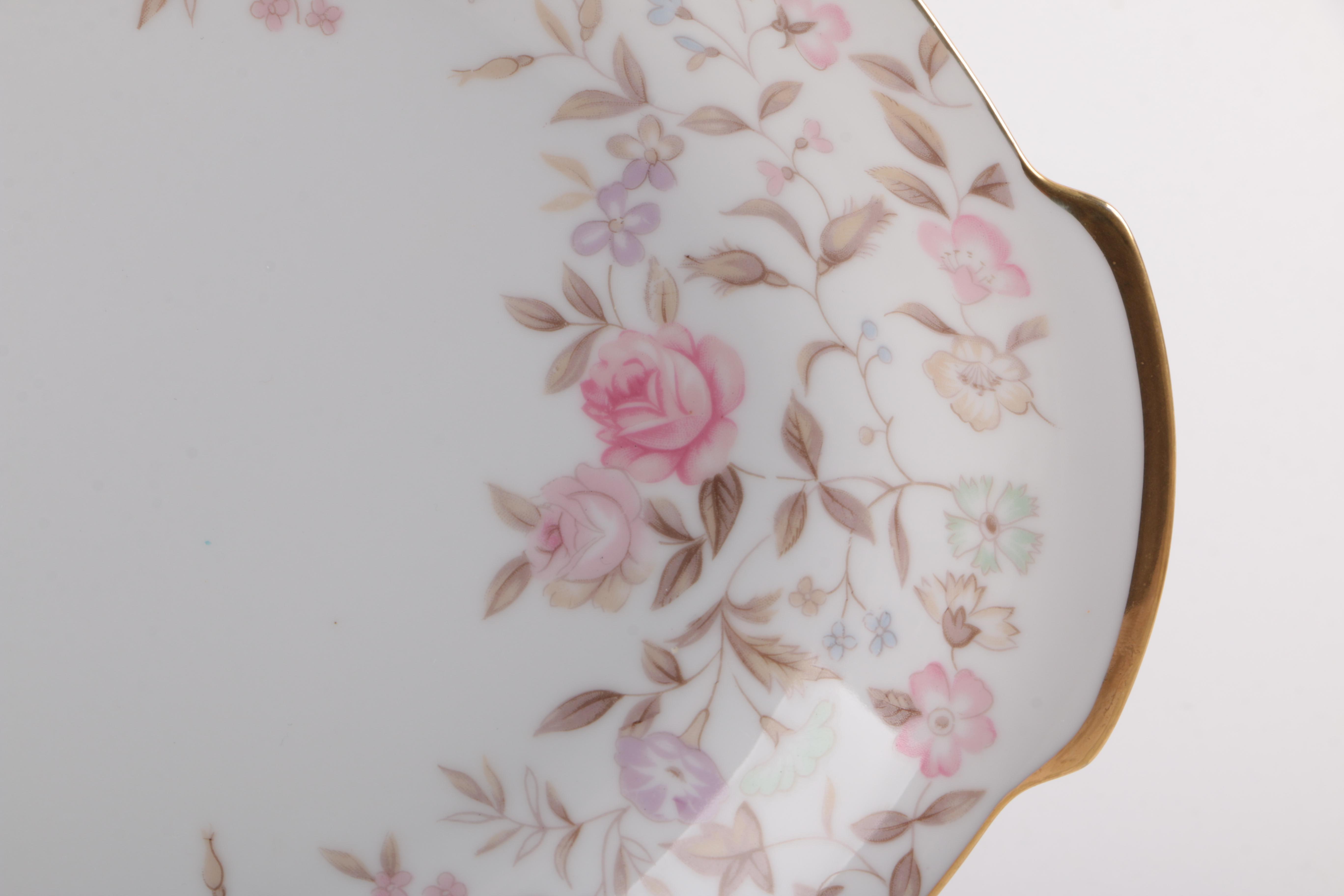 Sango "Jeannette" Pink Floral Tableware