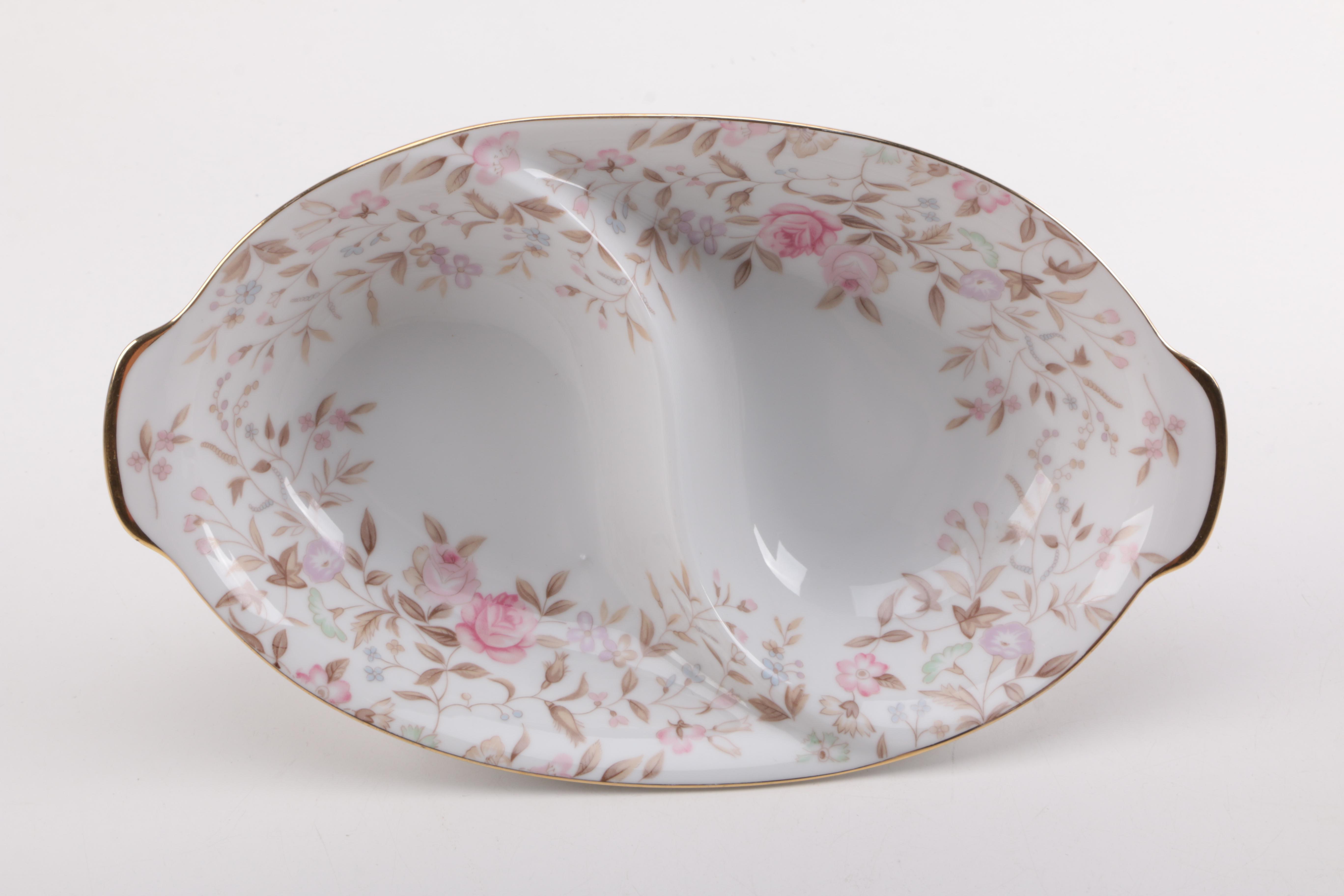 Sango "Jeannette" Pink Floral Tableware