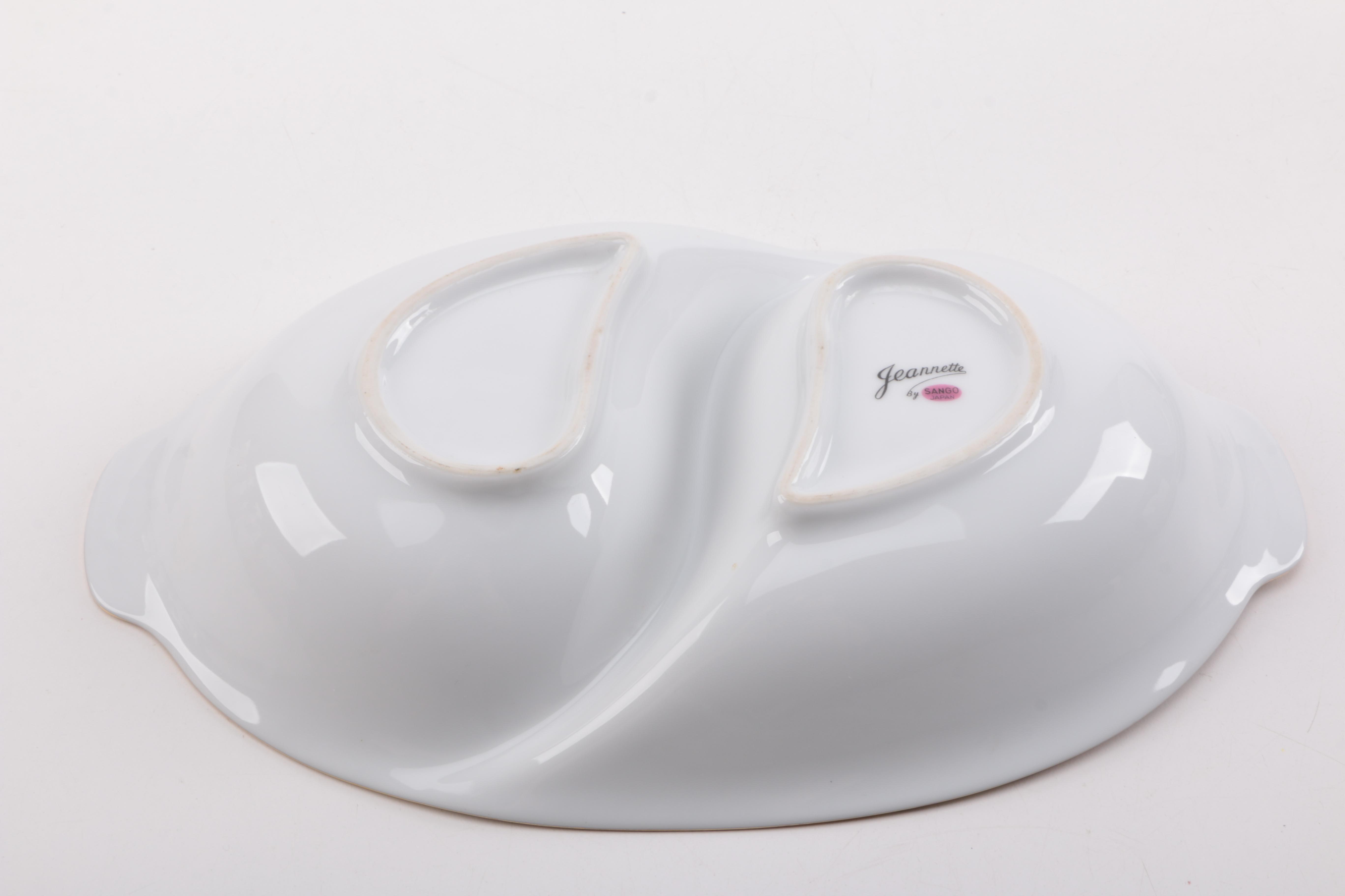 Sango "Jeannette" Pink Floral Tableware