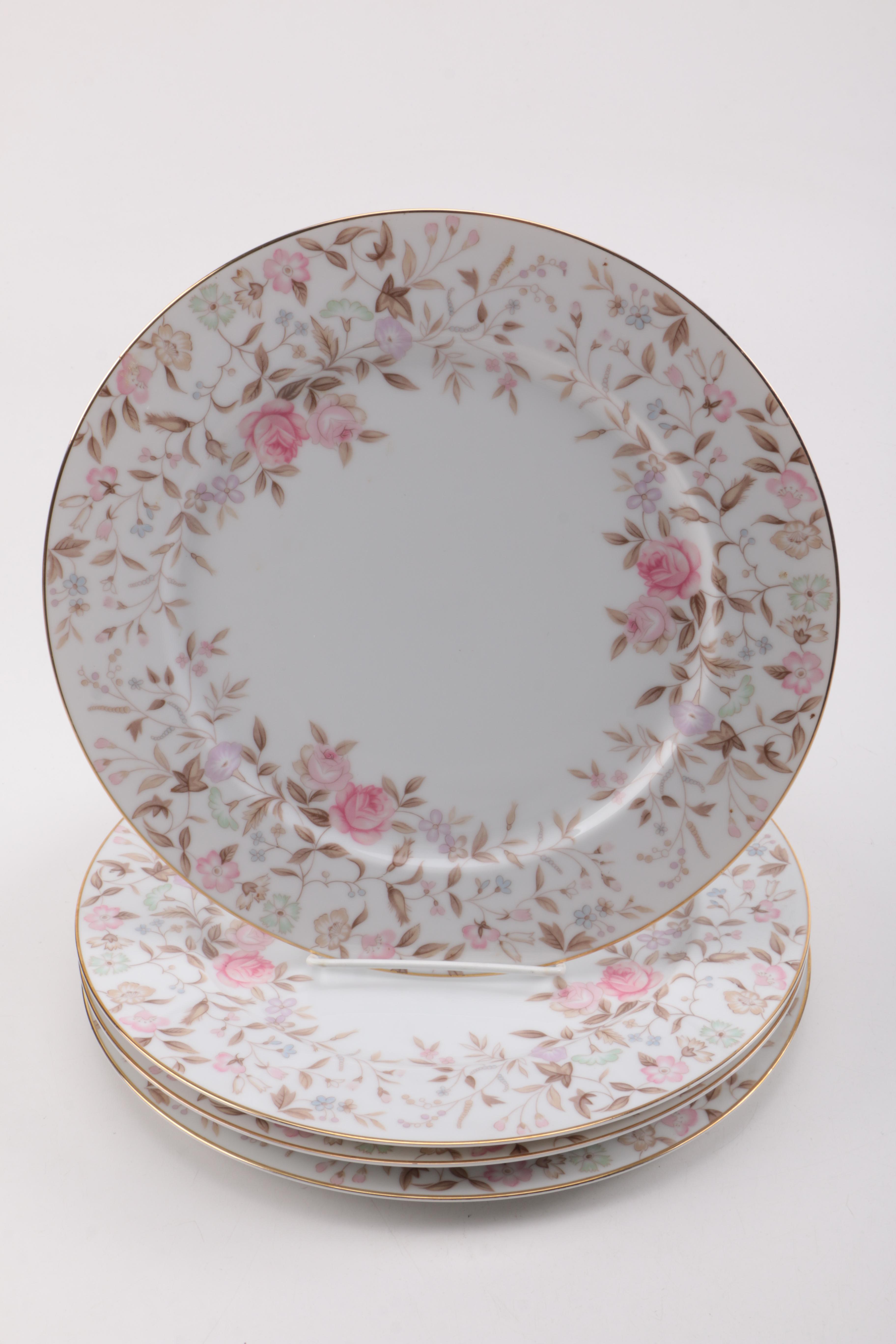 Sango "Jeannette" Pink Floral Tableware