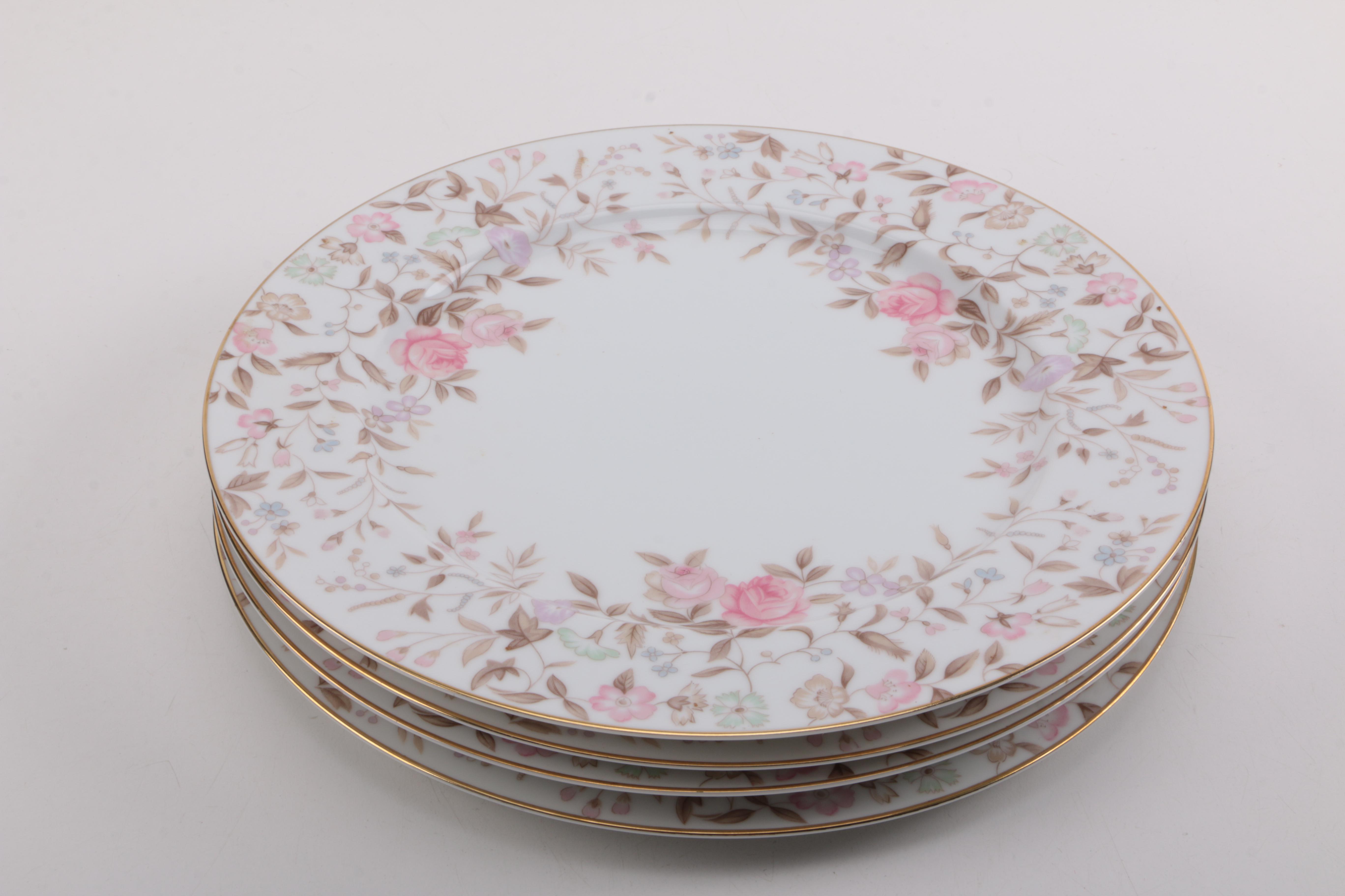 Sango "Jeannette" Pink Floral Tableware