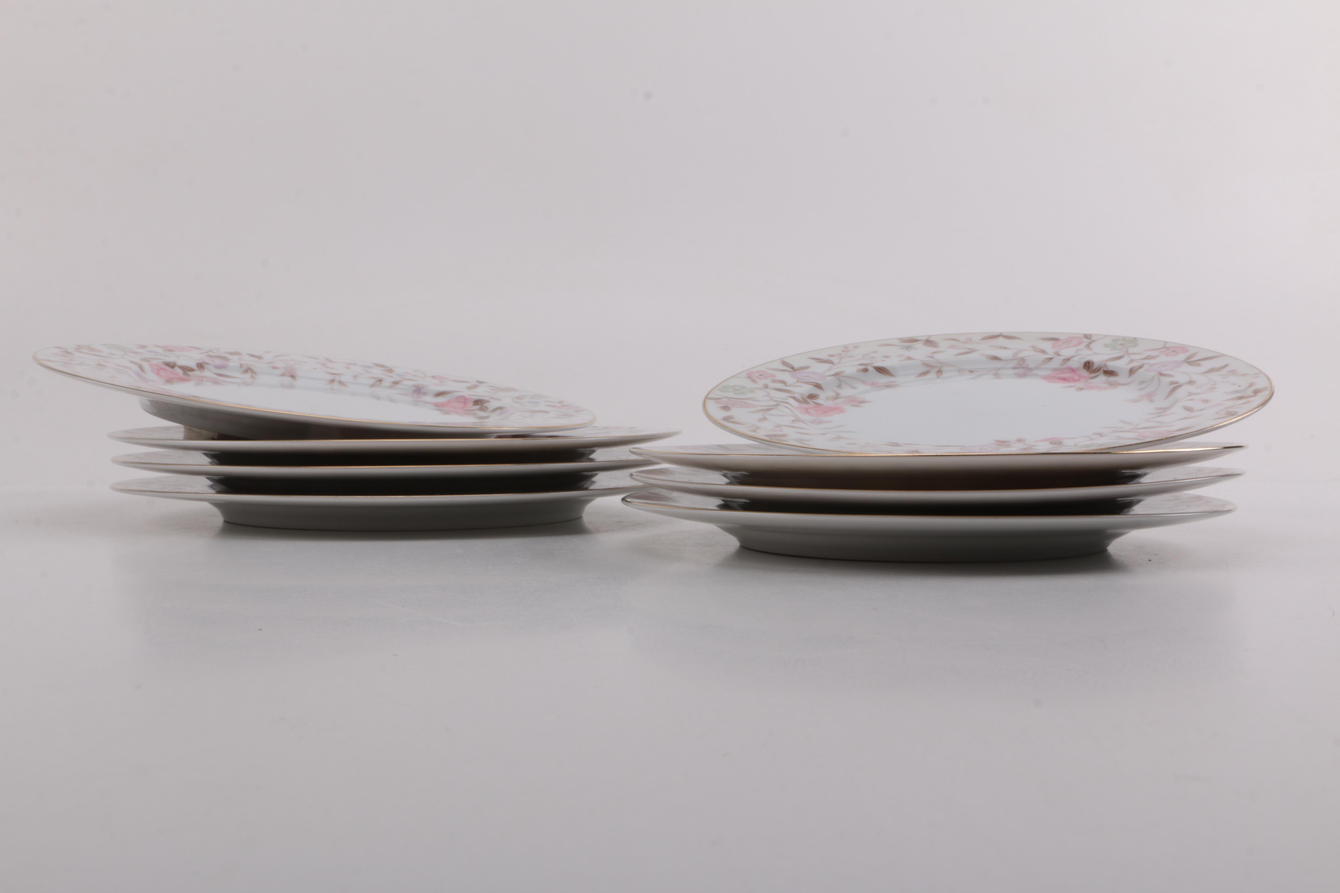 Sango "Jeannette" Pink Floral Tableware