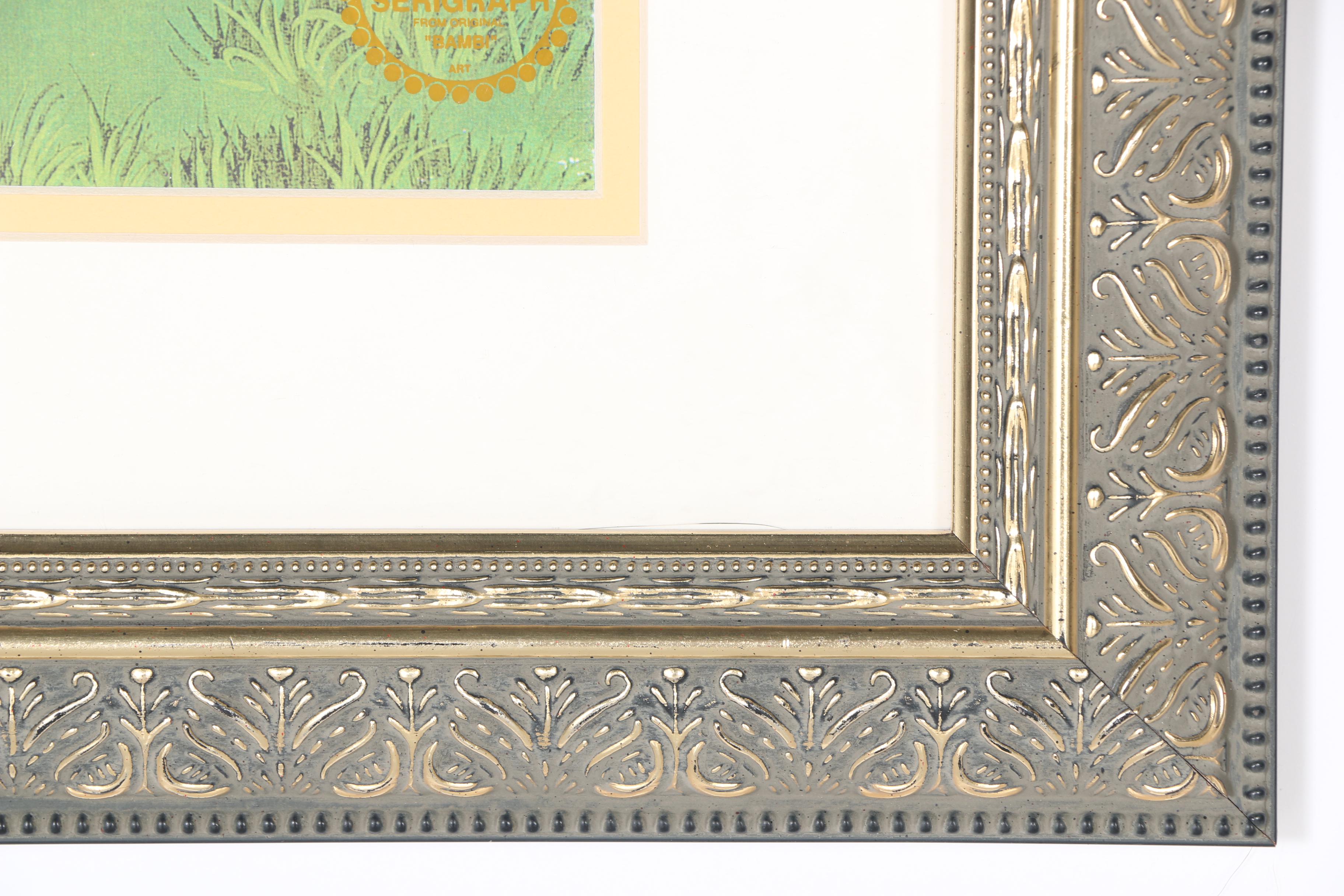 The Walt Disney Company Offset Lithograph After Sericel "Bambi"