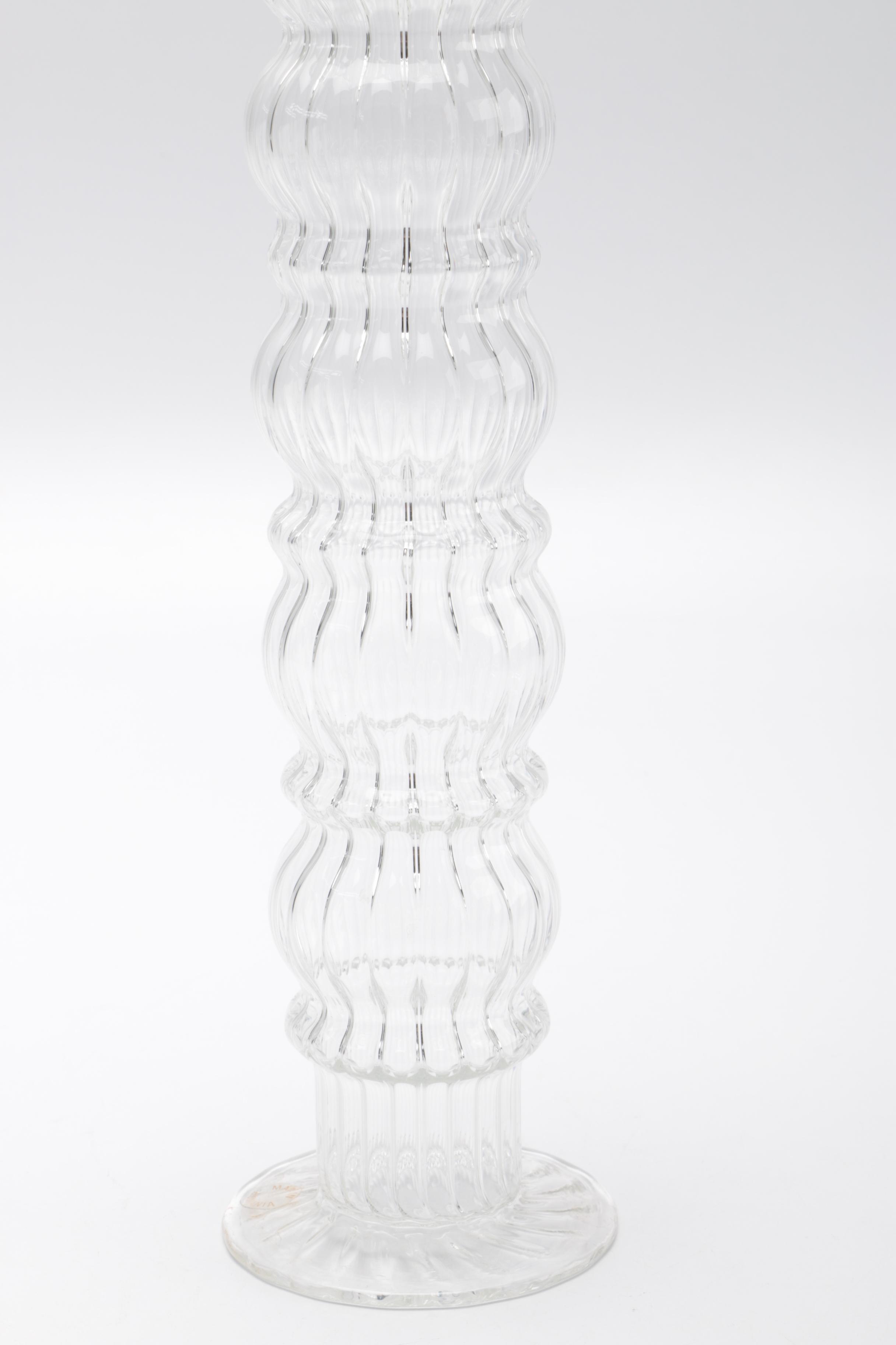 Tall Glass Decanters