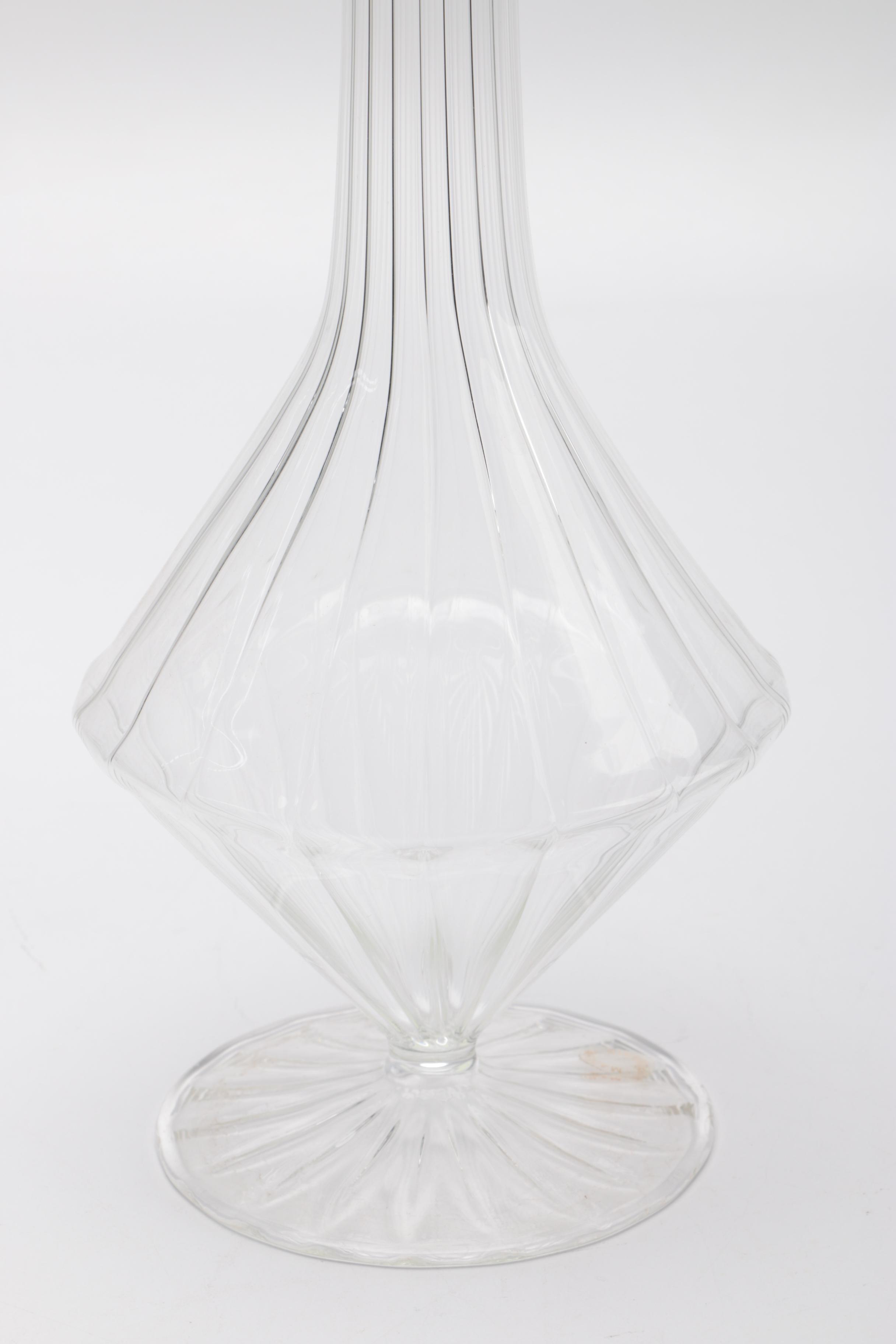 Tall Glass Decanters