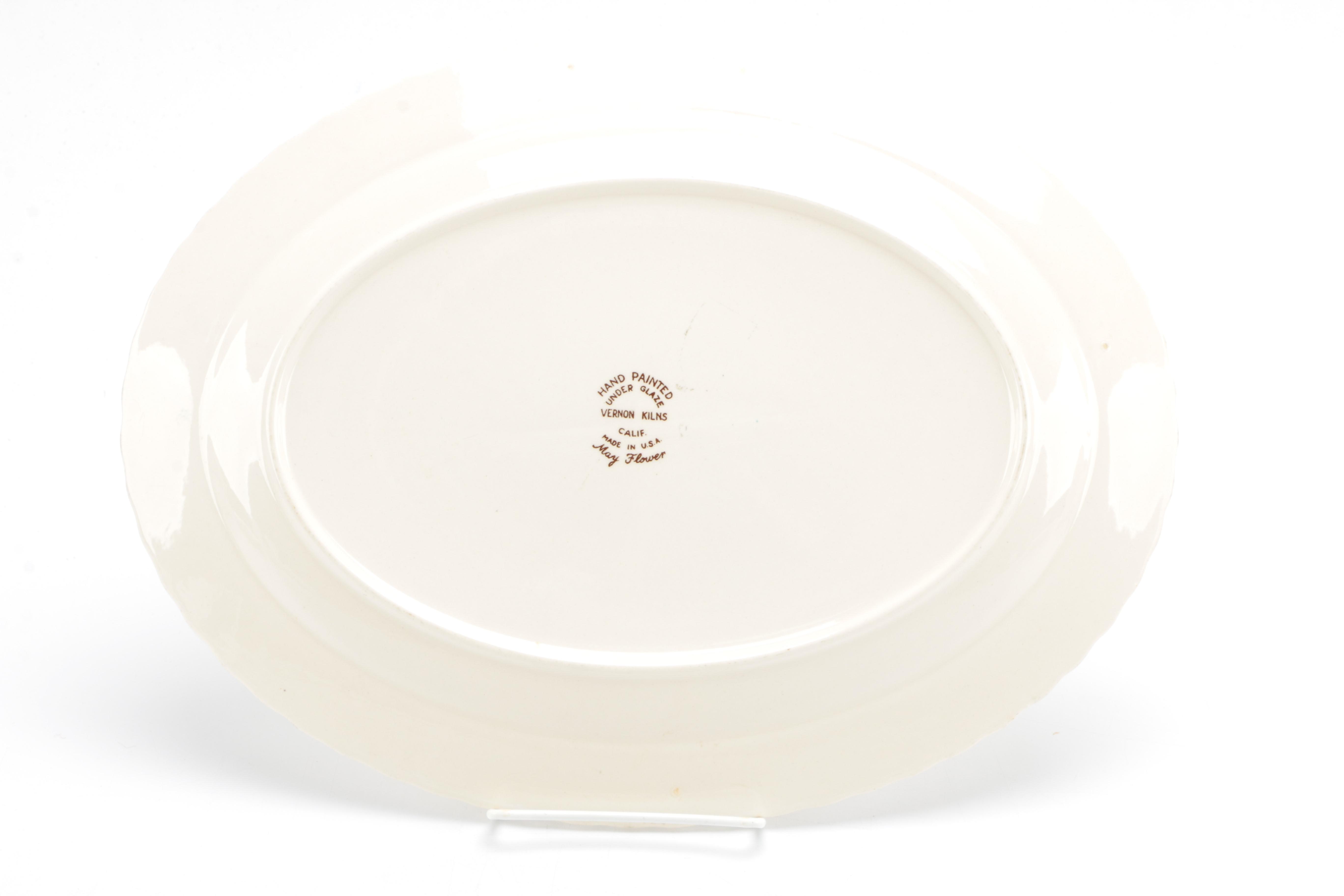 Assorted Floral Pattern Dishes Featuring Johnson Bros