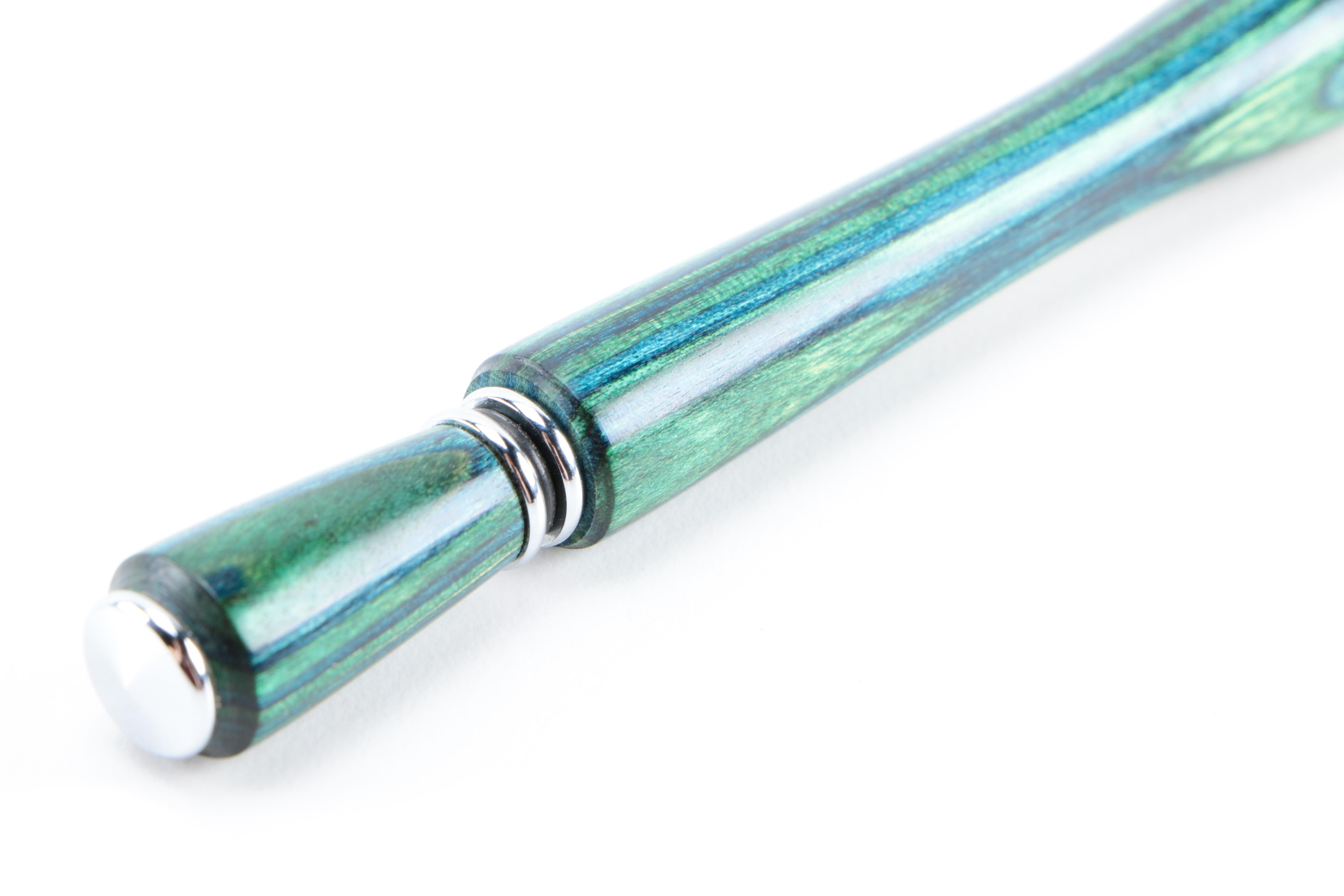 Green Wood Grain Pen