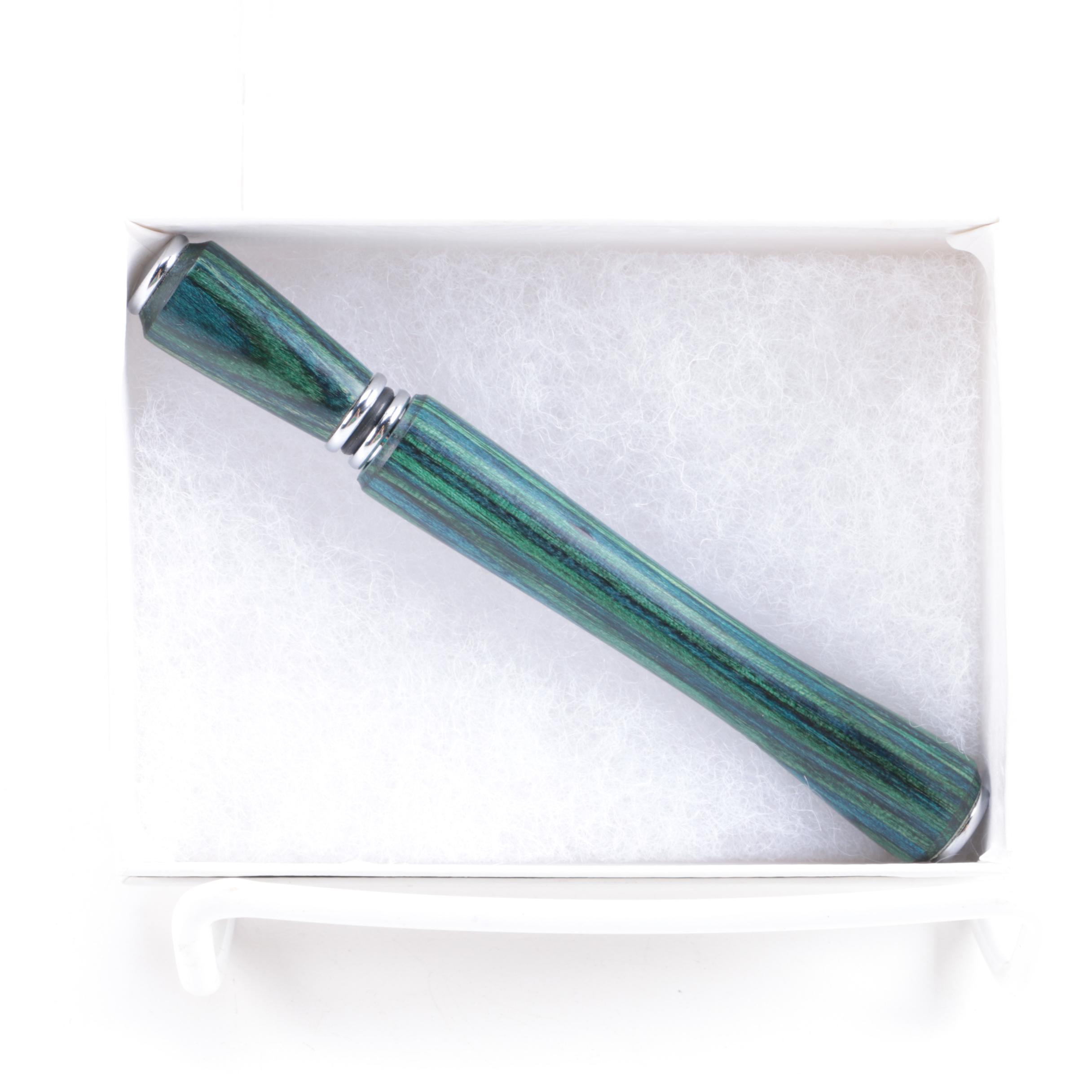 Green Wood Grain Pen