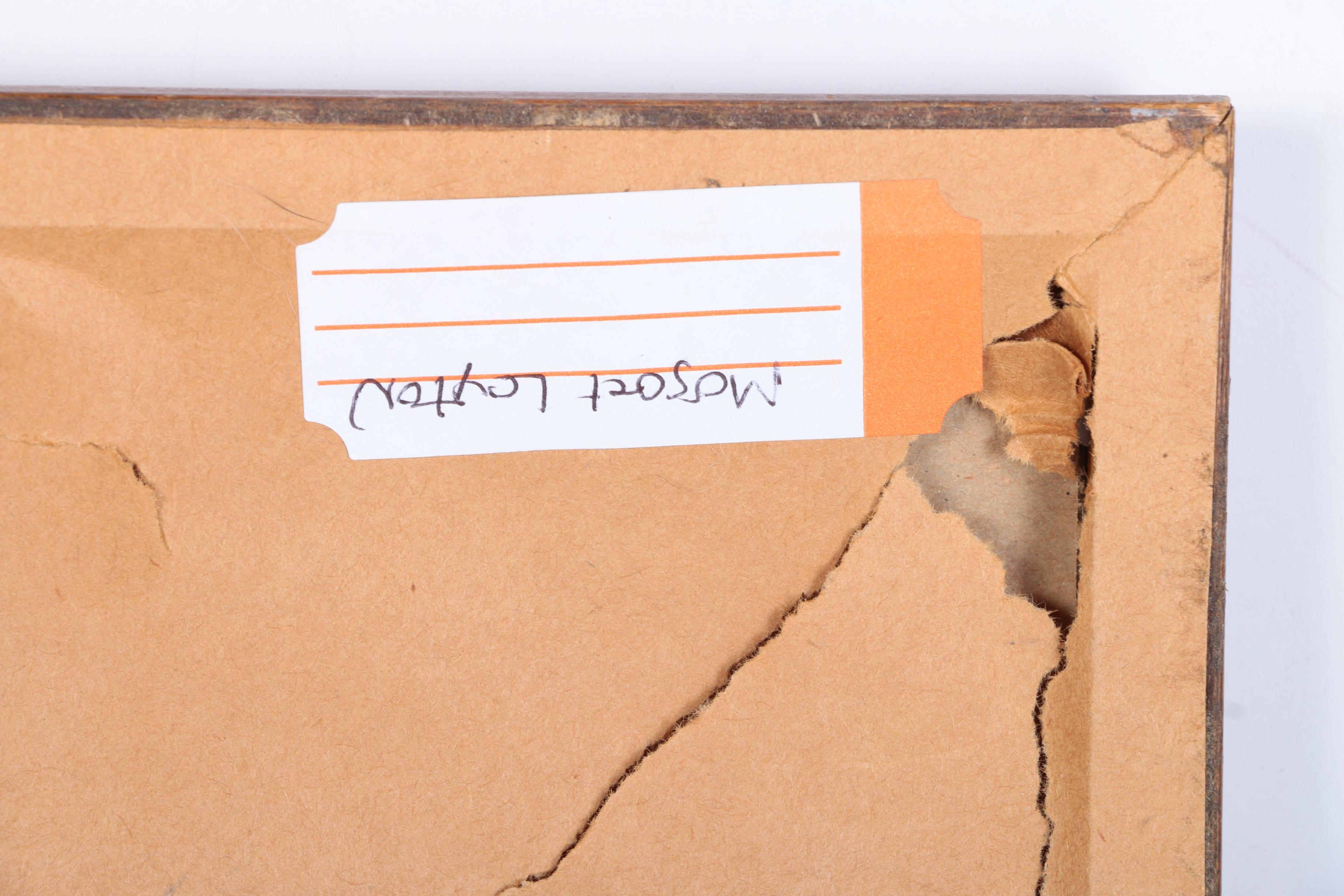 Serigraph After Margaret Layton Painting of Owl