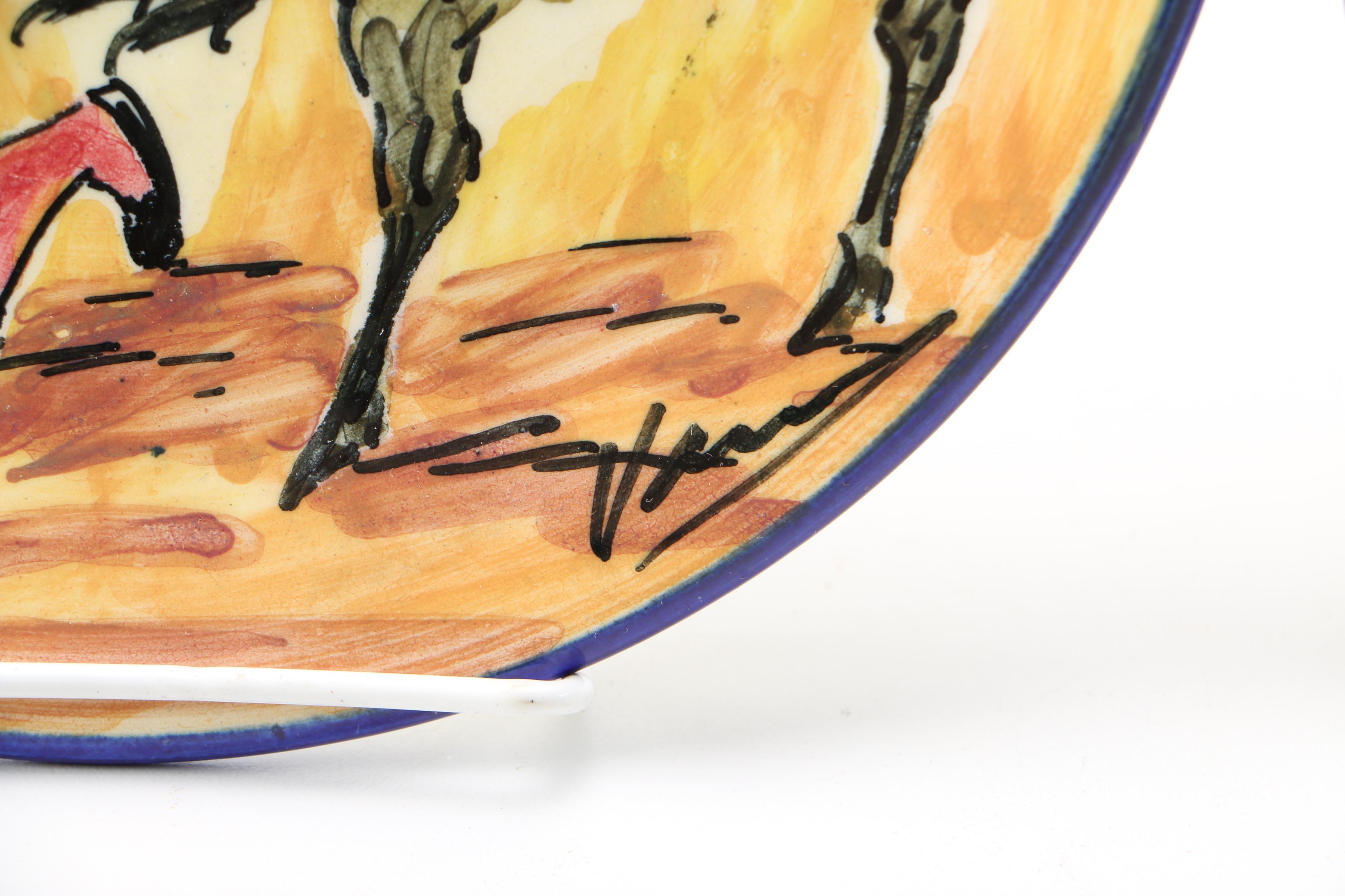 Vintage Italian and Spanish Decorative Plates