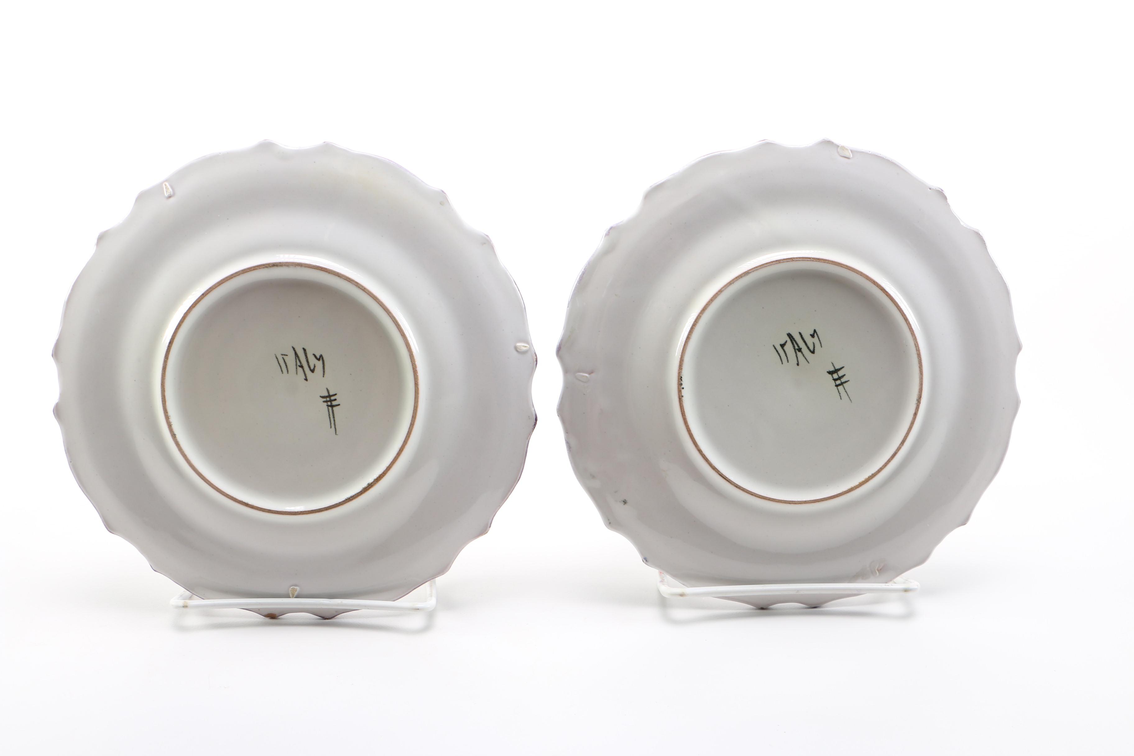 Vintage Italian and Spanish Decorative Plates