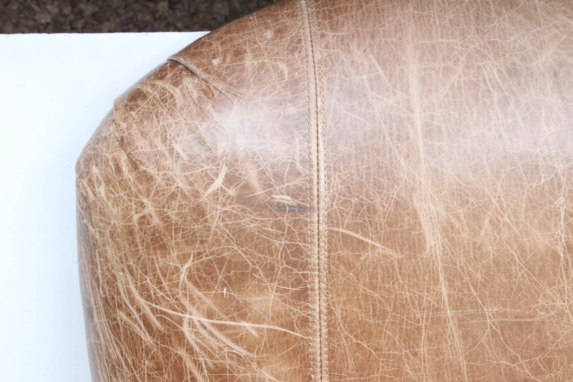 Brown Leather Executive Office Chair