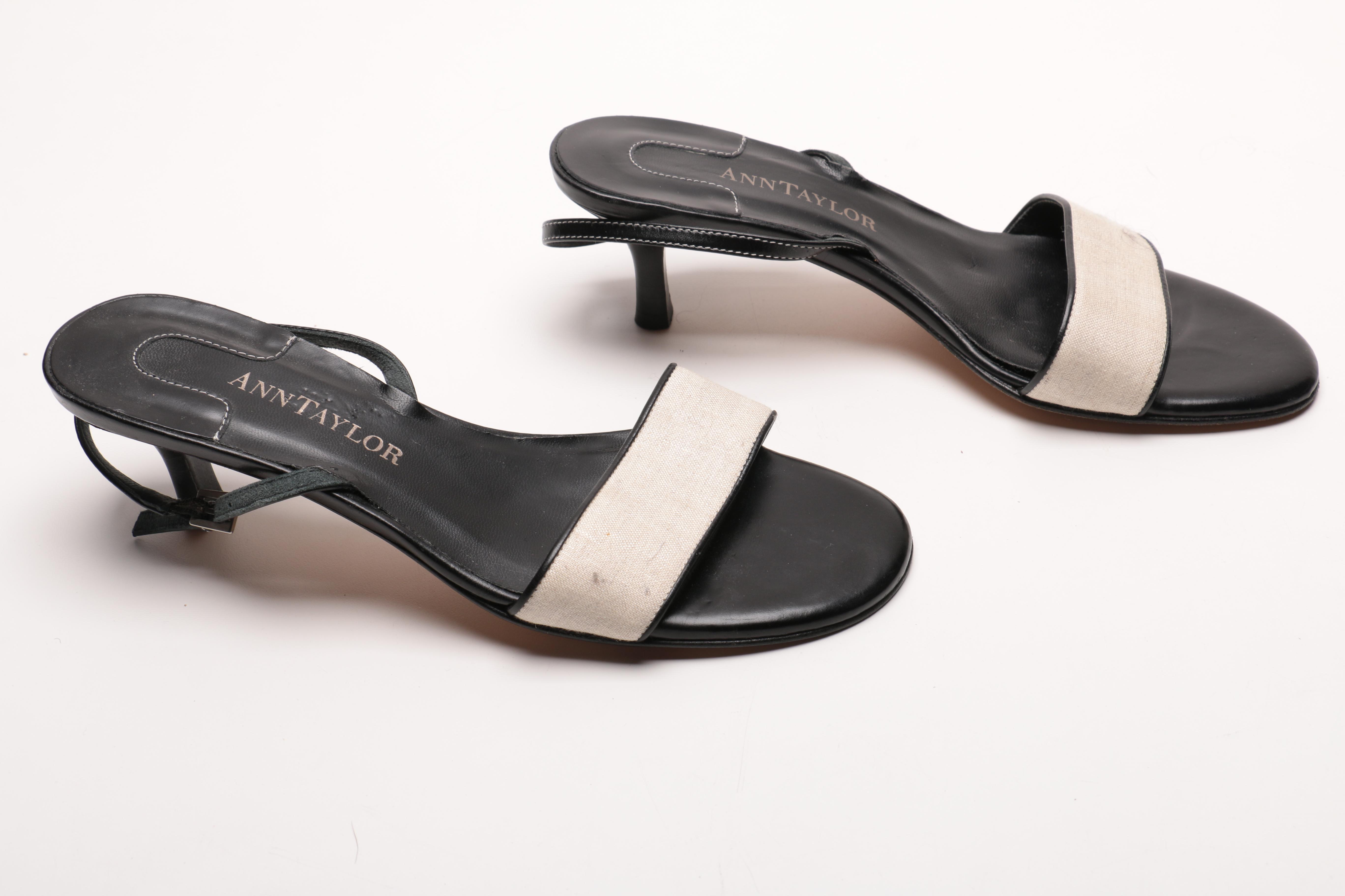 Women's Slides and Kitten Heel Sandal's Including Ann Taylor