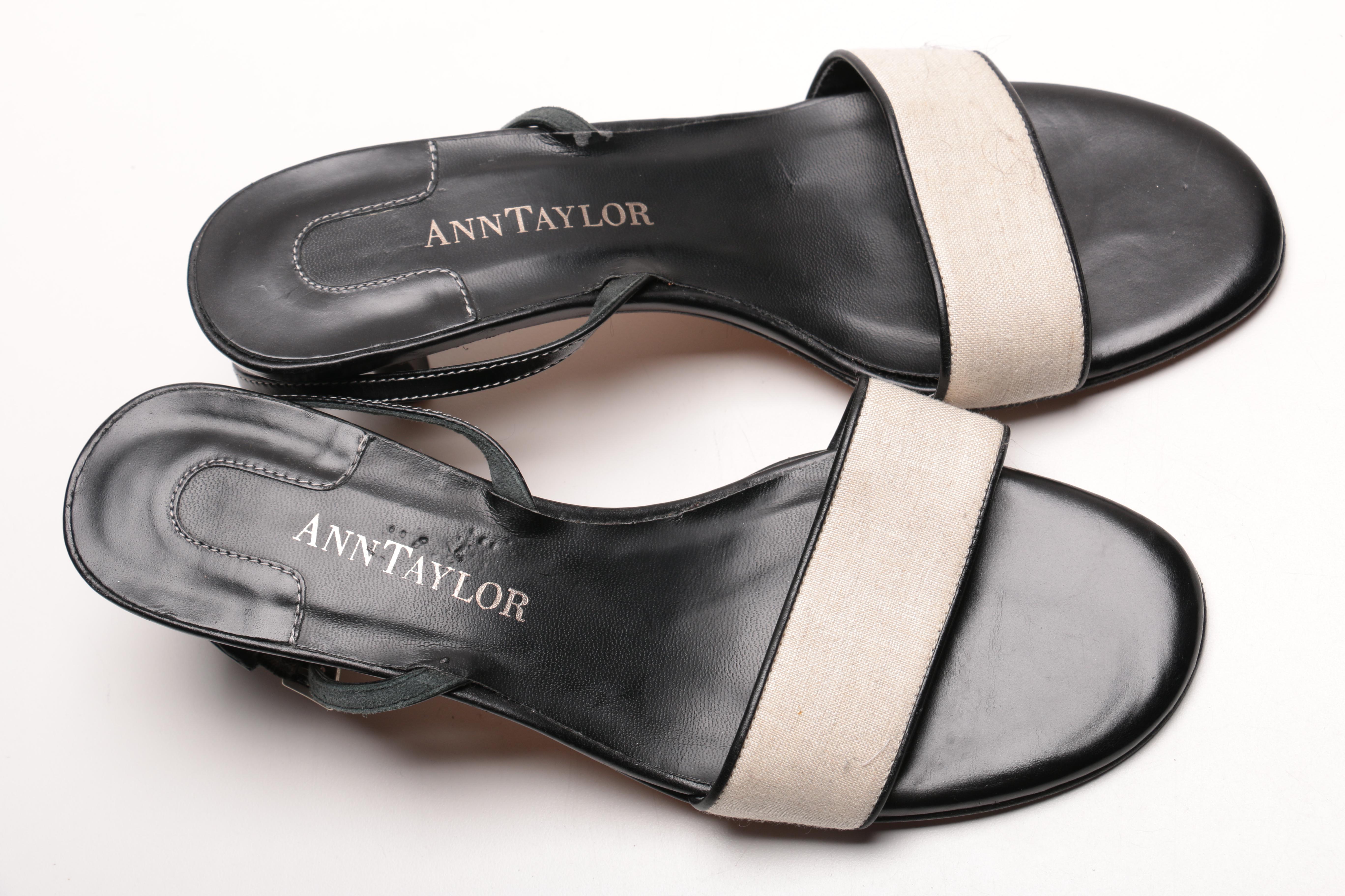 Women's Slides and Kitten Heel Sandal's Including Ann Taylor