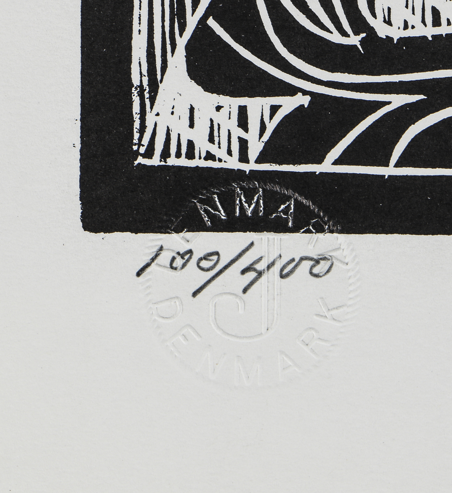 James Denmark Limited Edition Lithograph on Paper "The Sisters"