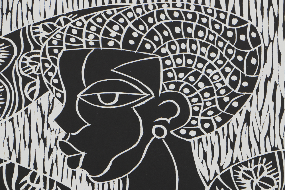 James Denmark Limited Edition Lithograph on Paper "The Sisters"