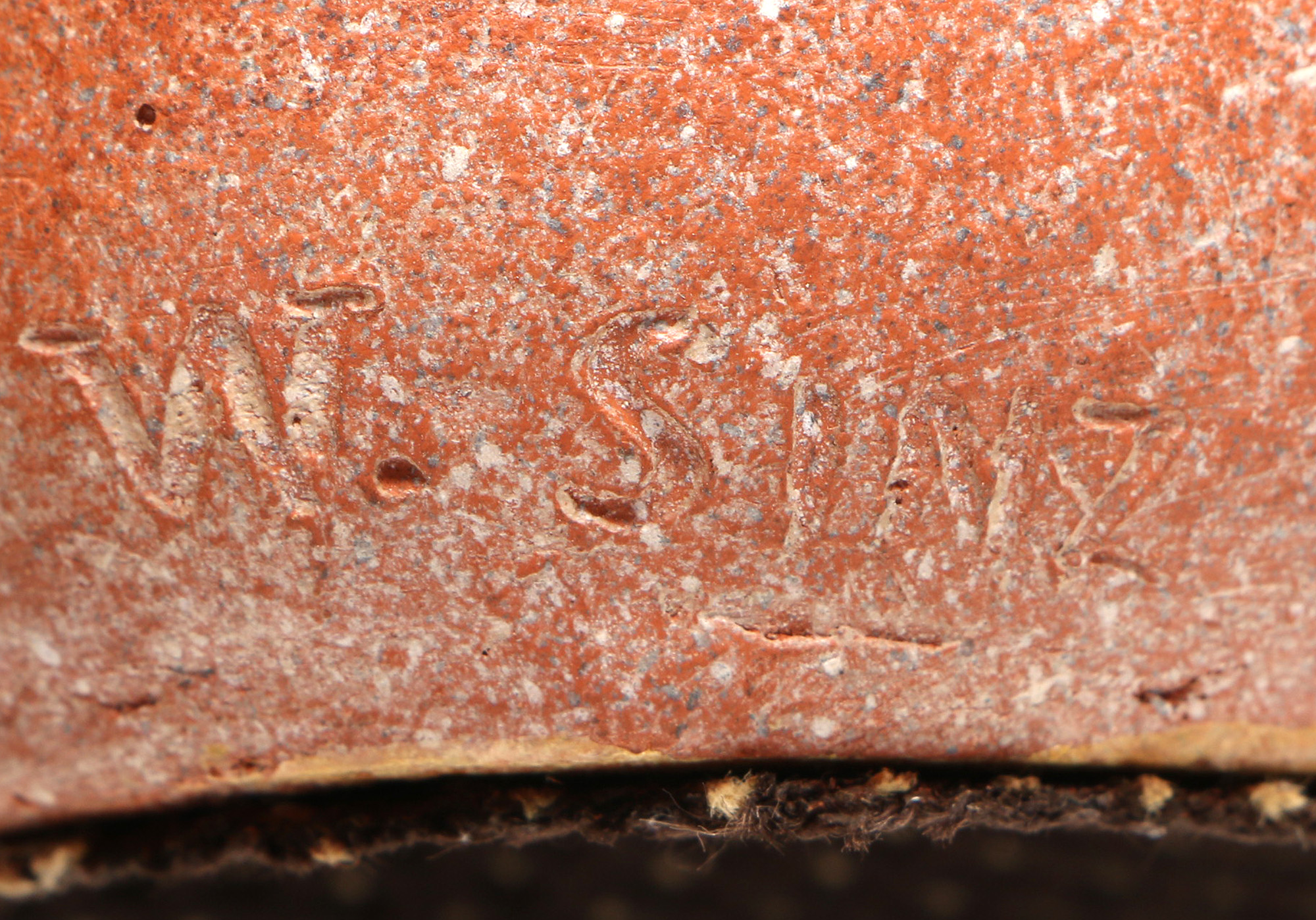 Walter Sinz Red Earthenware Clay Sculpture