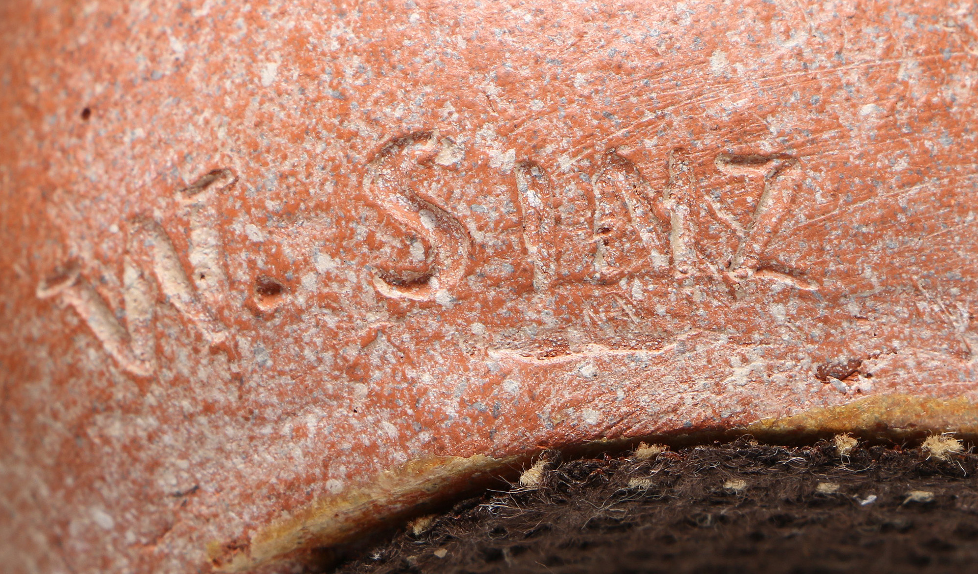 Walter Sinz Red Earthenware Clay Sculpture