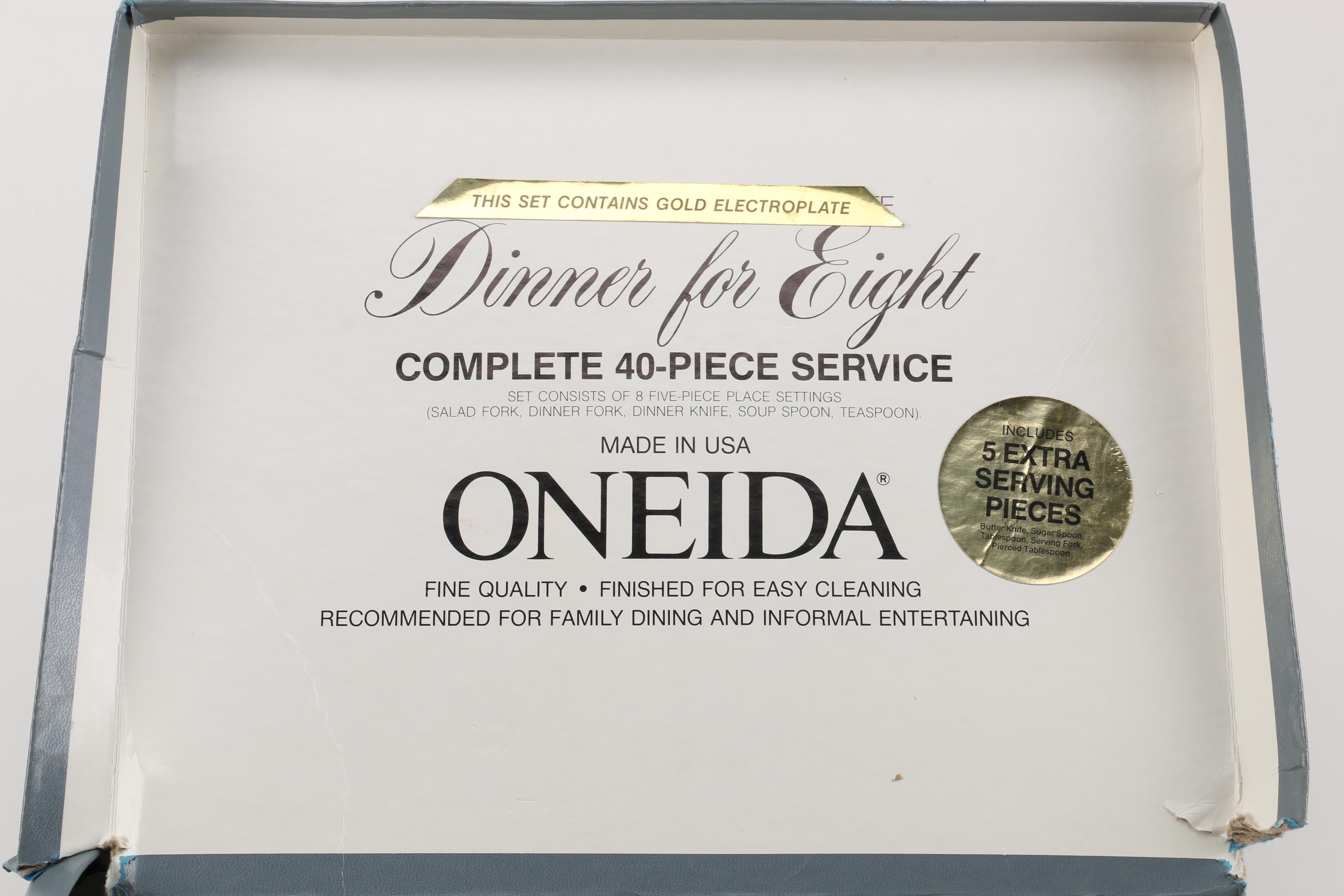 Oneida Gold Electroplated Flatware
