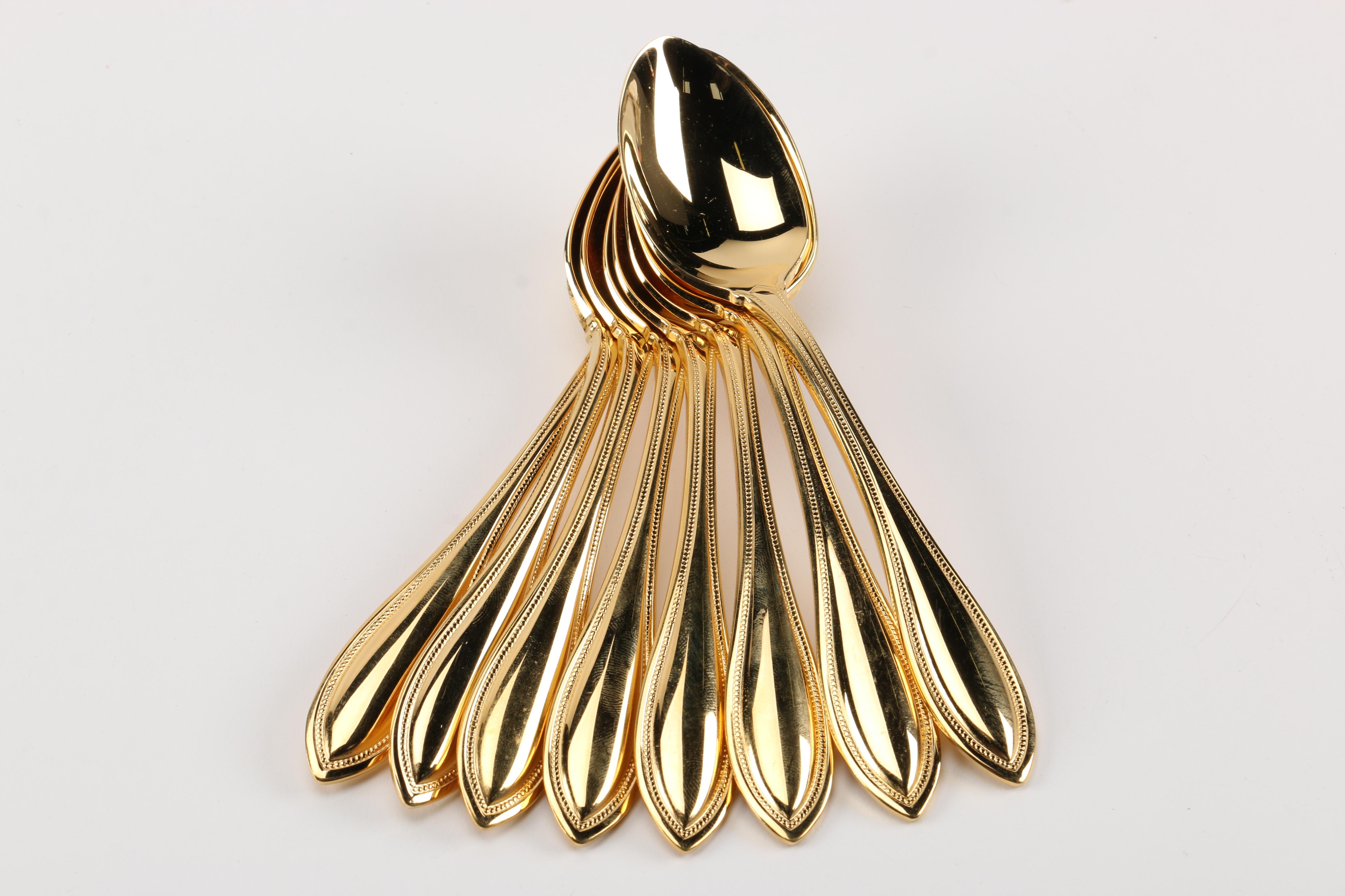 Oneida Gold Electroplated Flatware