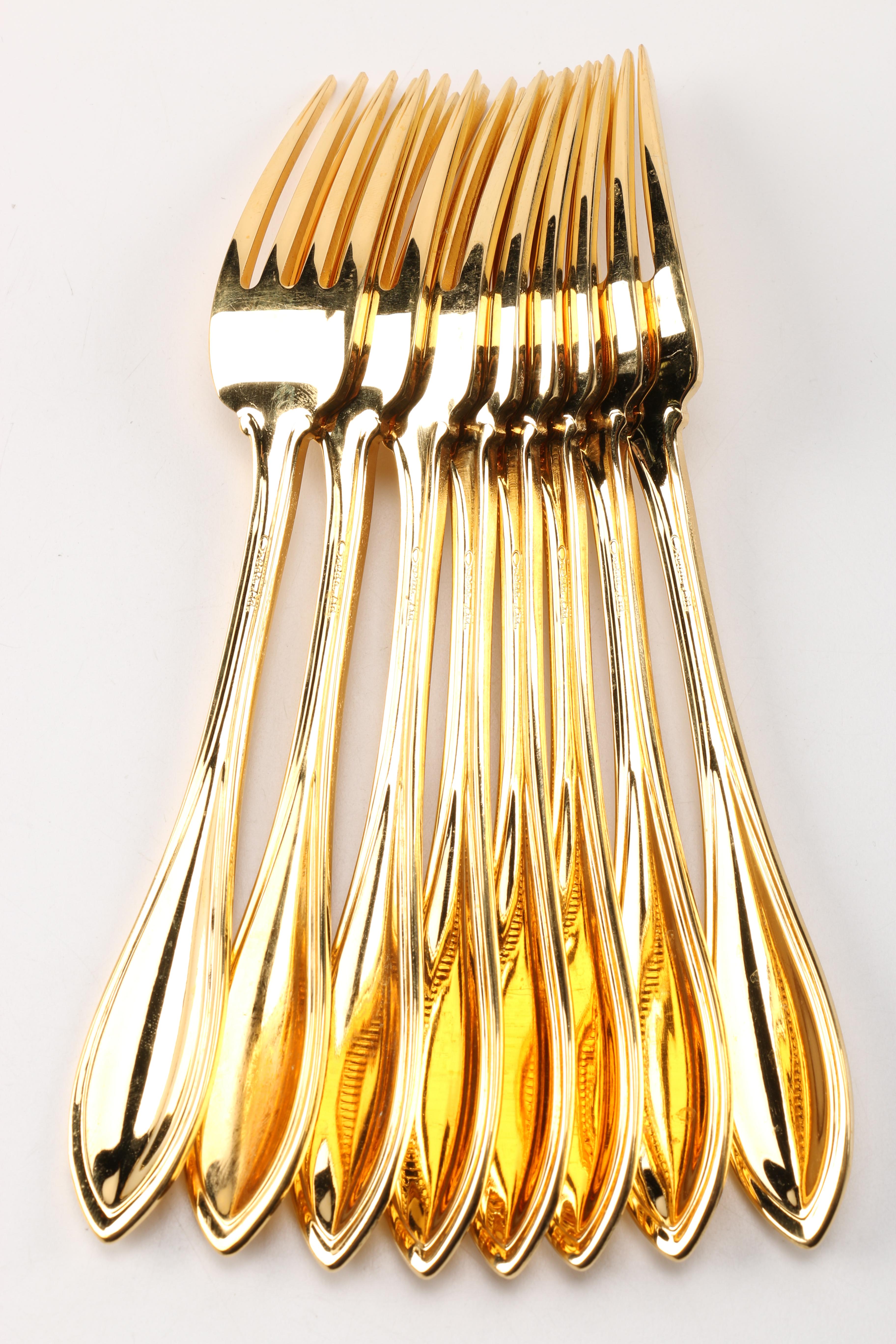 Oneida Gold Electroplated Flatware