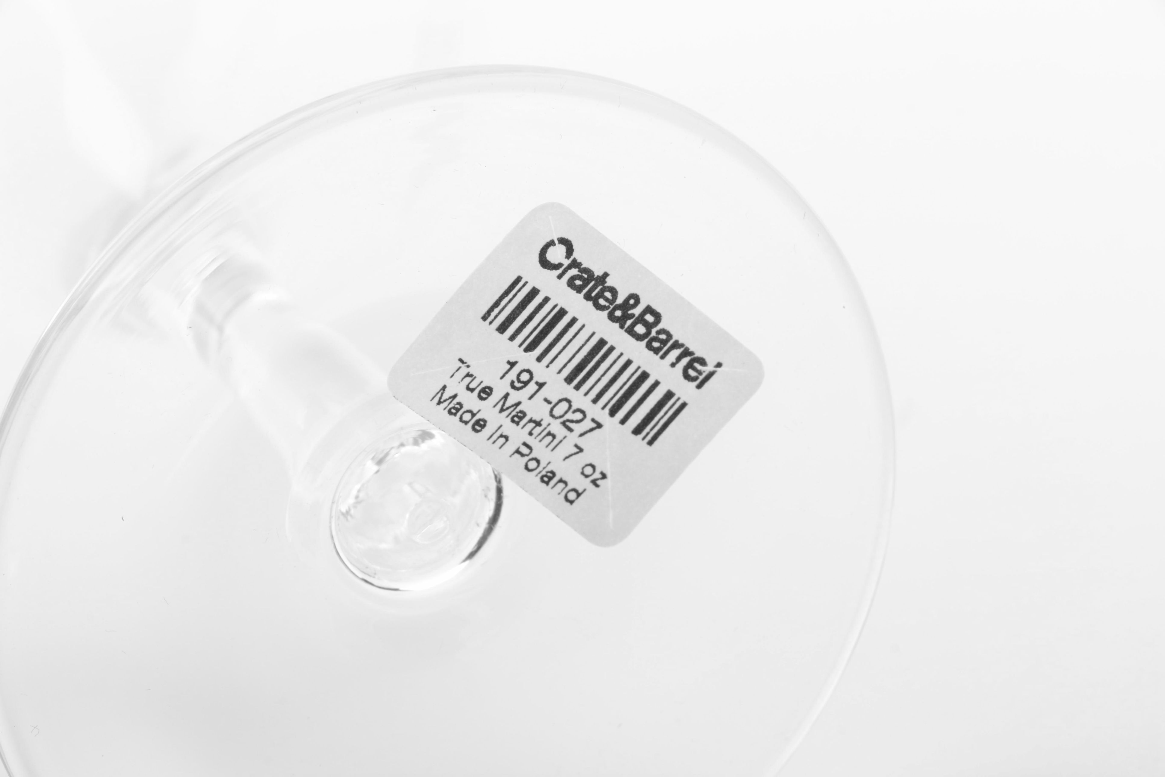 Krosno Handmade "True" Martini Glass Set