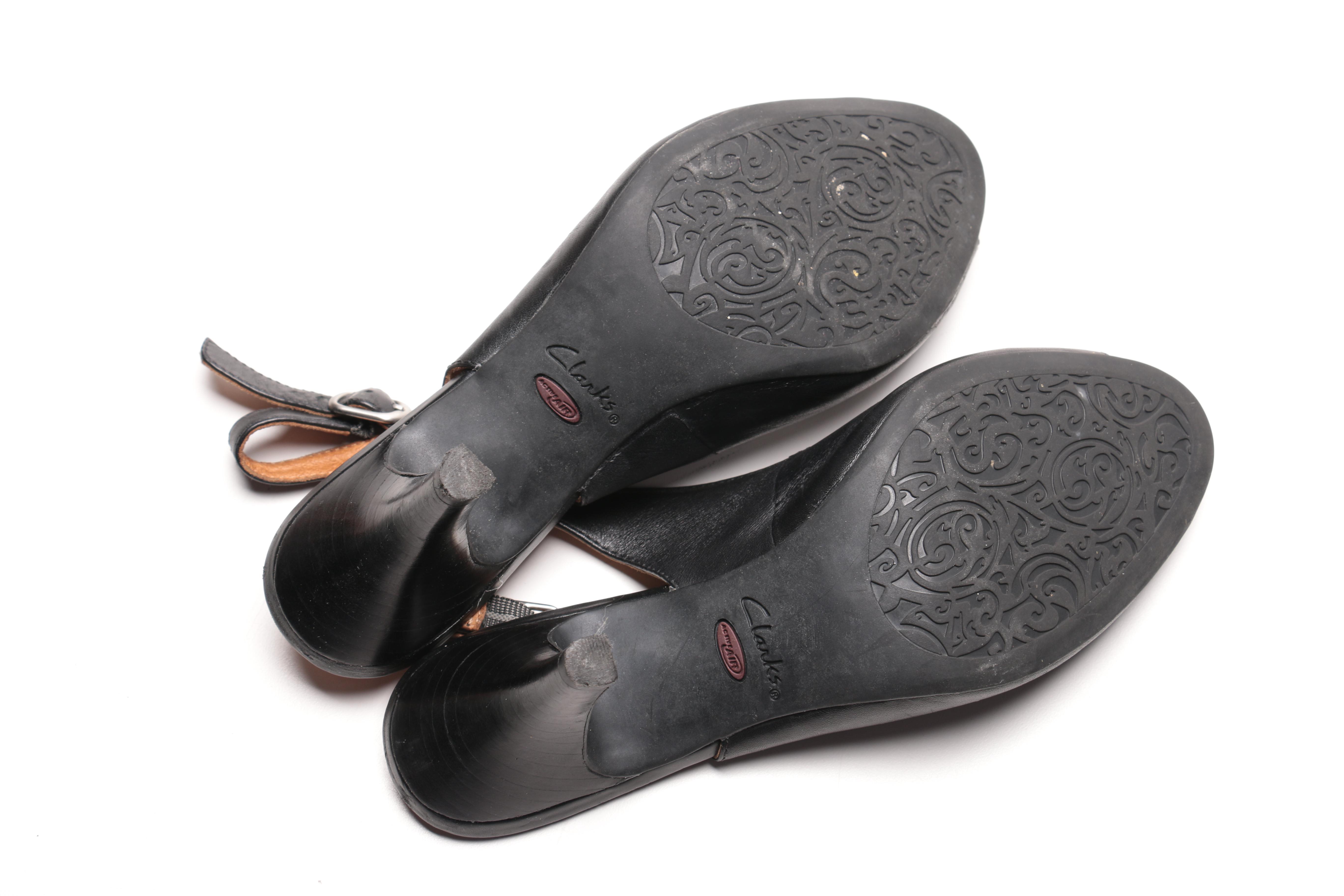 Clarks Artisan "Cynthia Fest" Peep Toe Heels