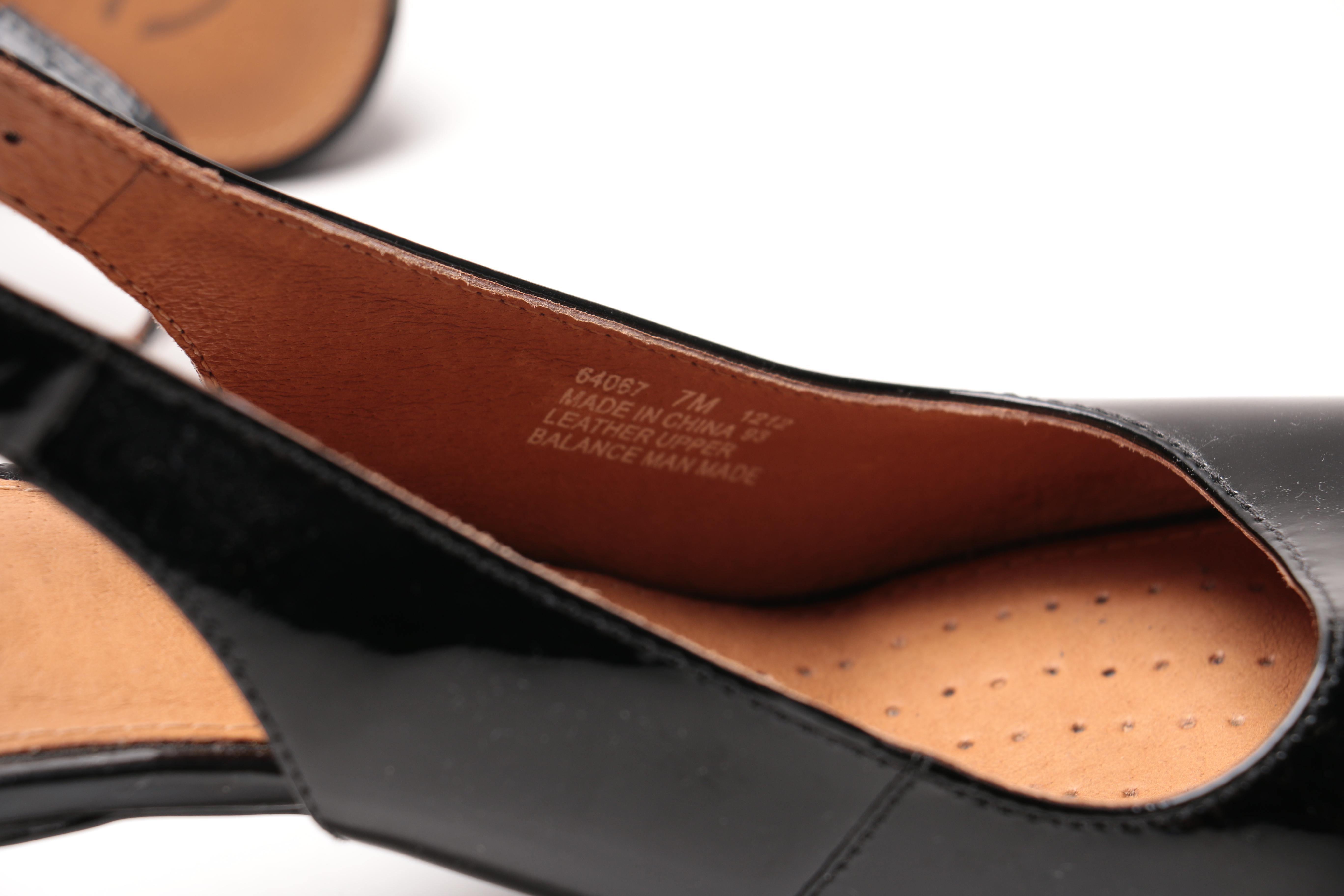 Clarks Artisan "Cynthia Fest" Peep Toe Heels