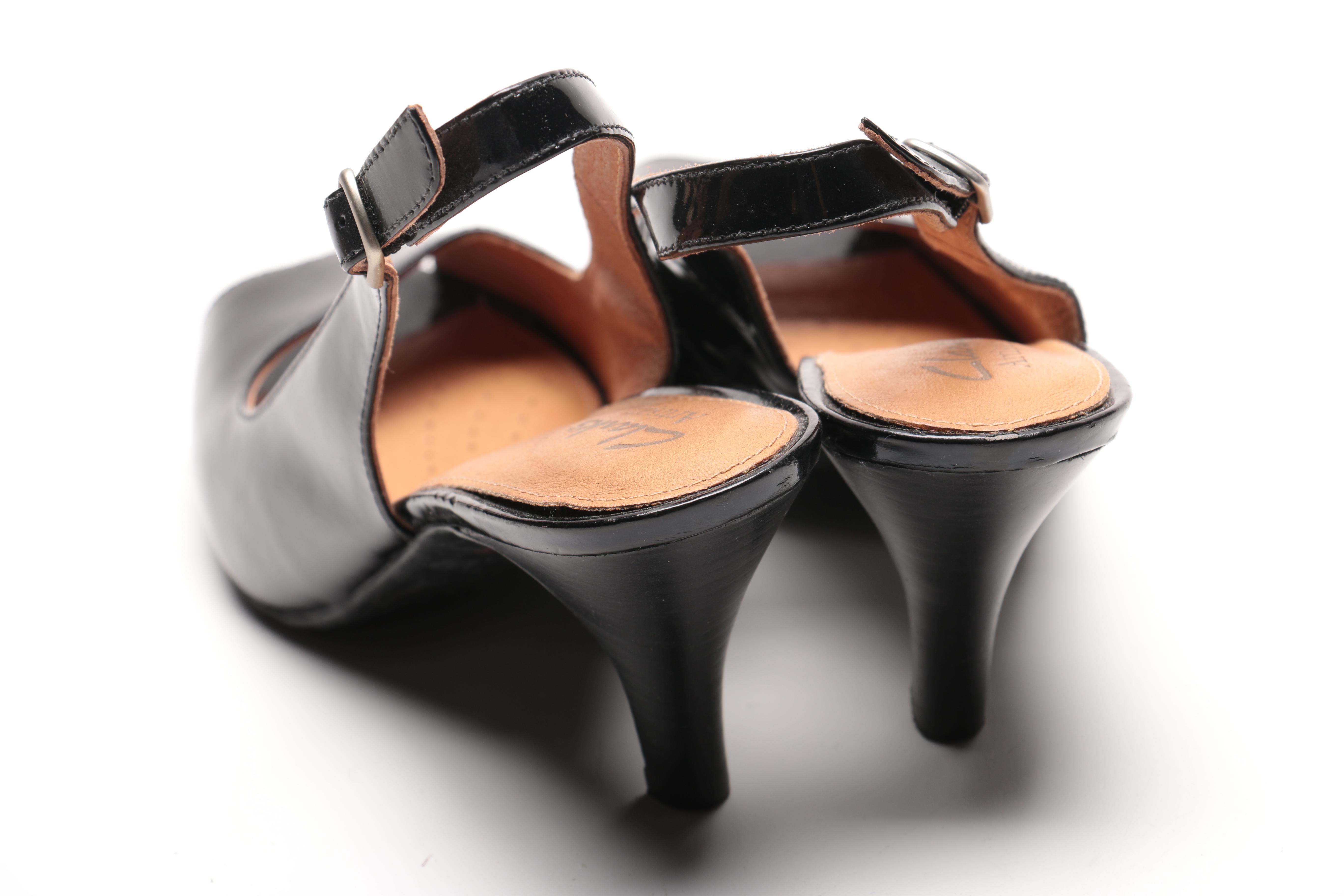 Clarks Artisan "Cynthia Fest" Peep Toe Heels