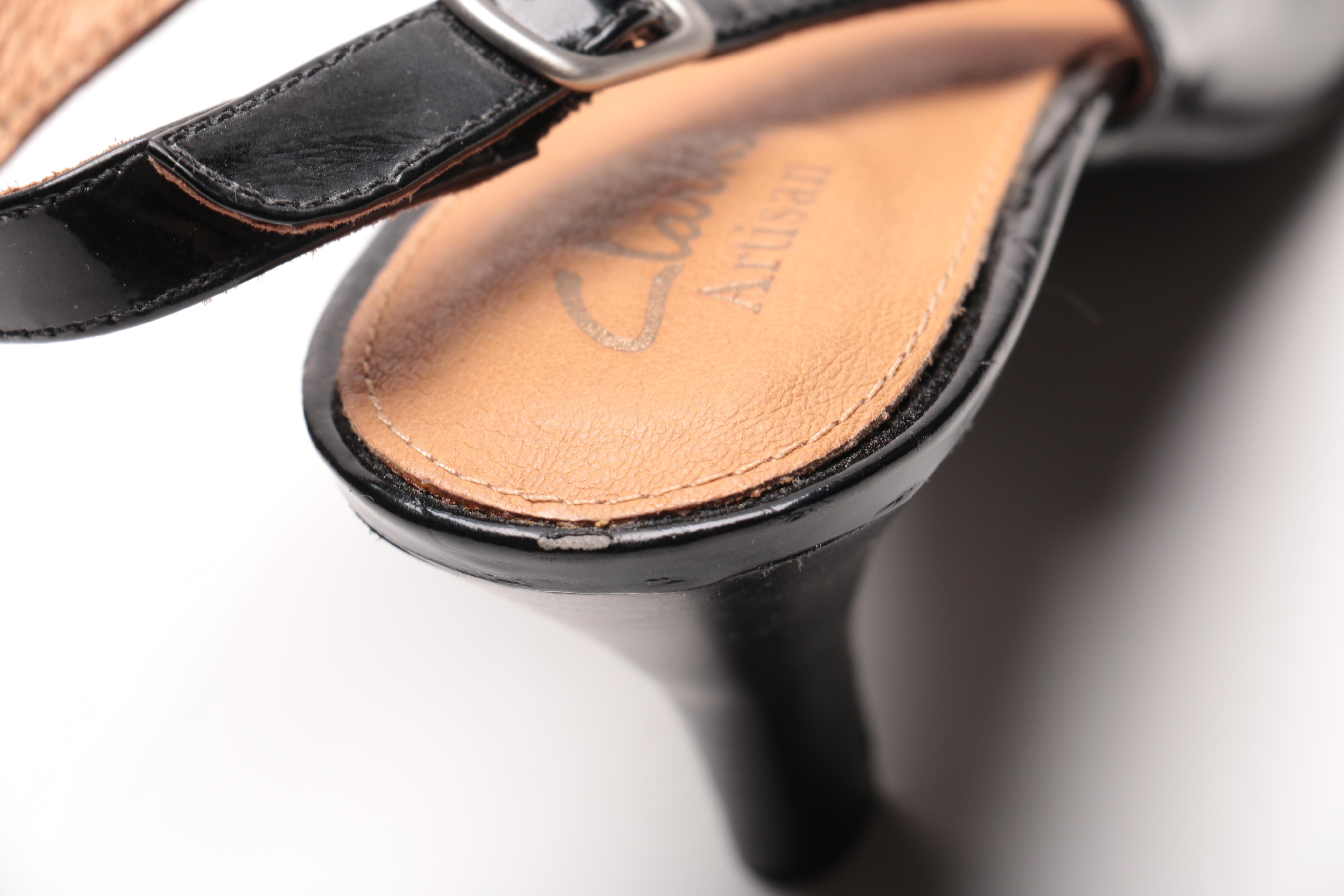 Clarks Artisan "Cynthia Fest" Peep Toe Heels