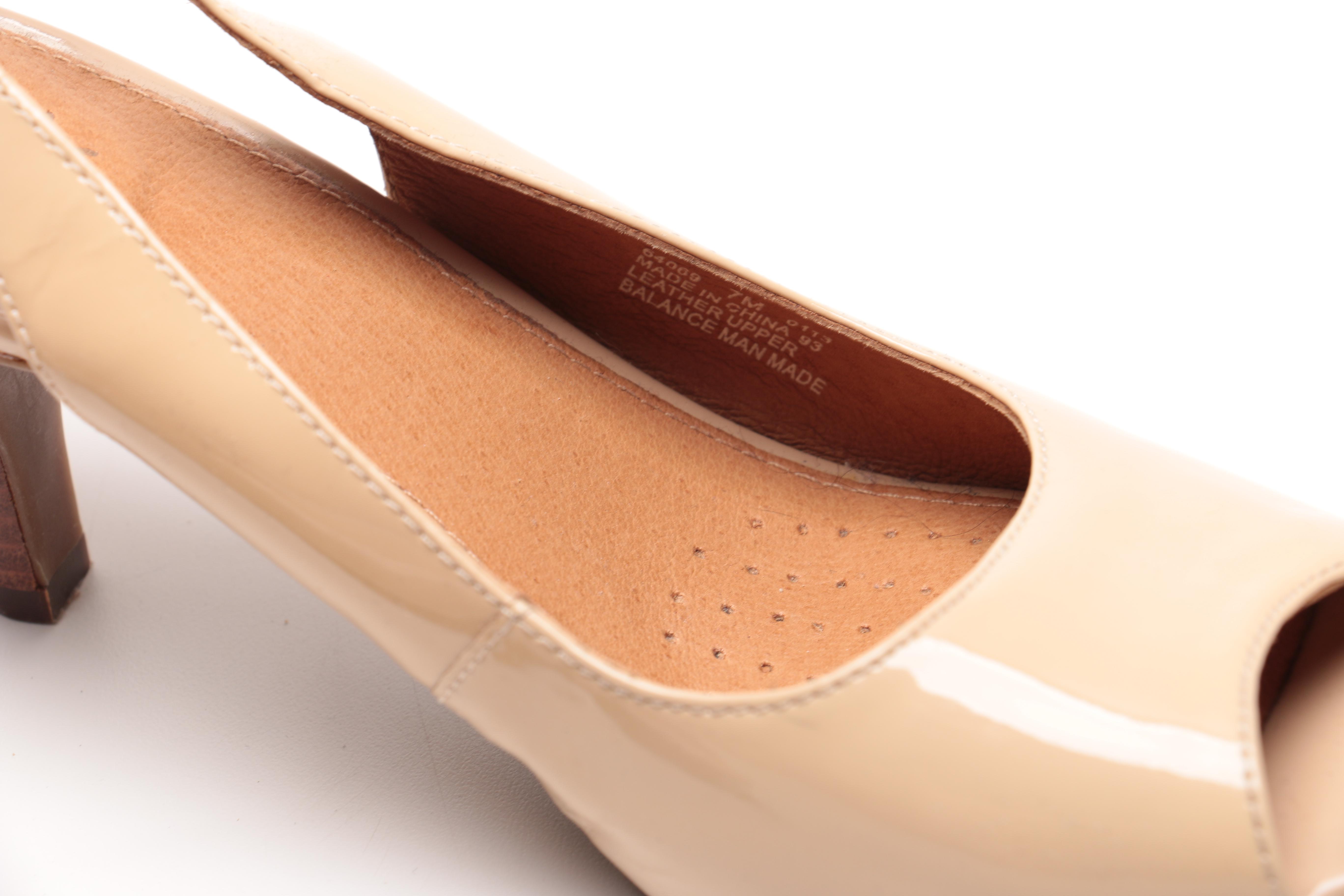 Clarks Artisan "Cynthia Fest" Peep Toe Heels