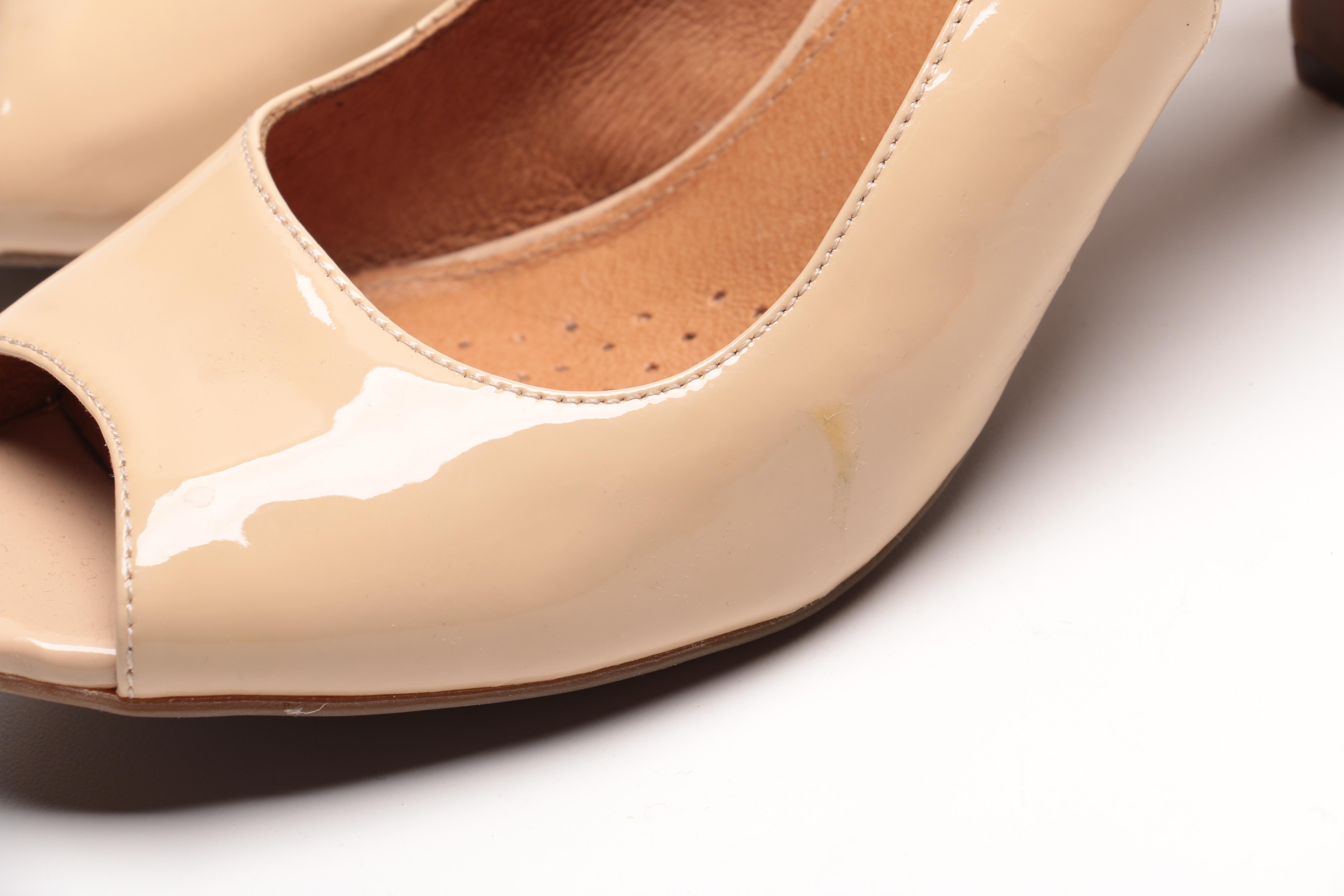 Clarks Artisan "Cynthia Fest" Peep Toe Heels