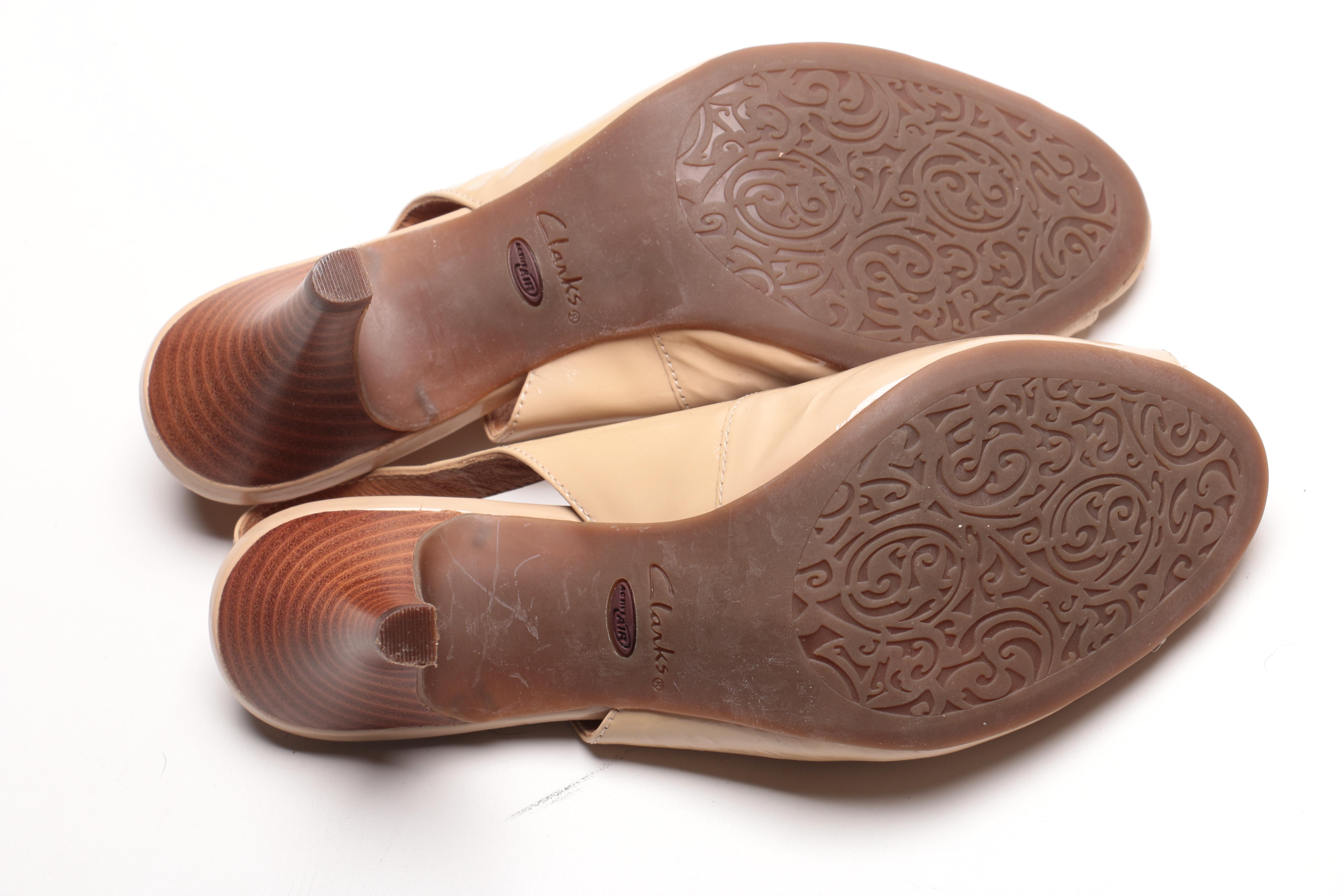 Clarks Artisan "Cynthia Fest" Peep Toe Heels