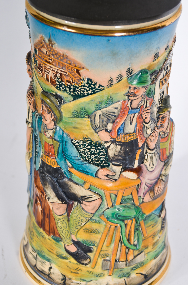 Antique German J.L. Knoedgen Beer Stein