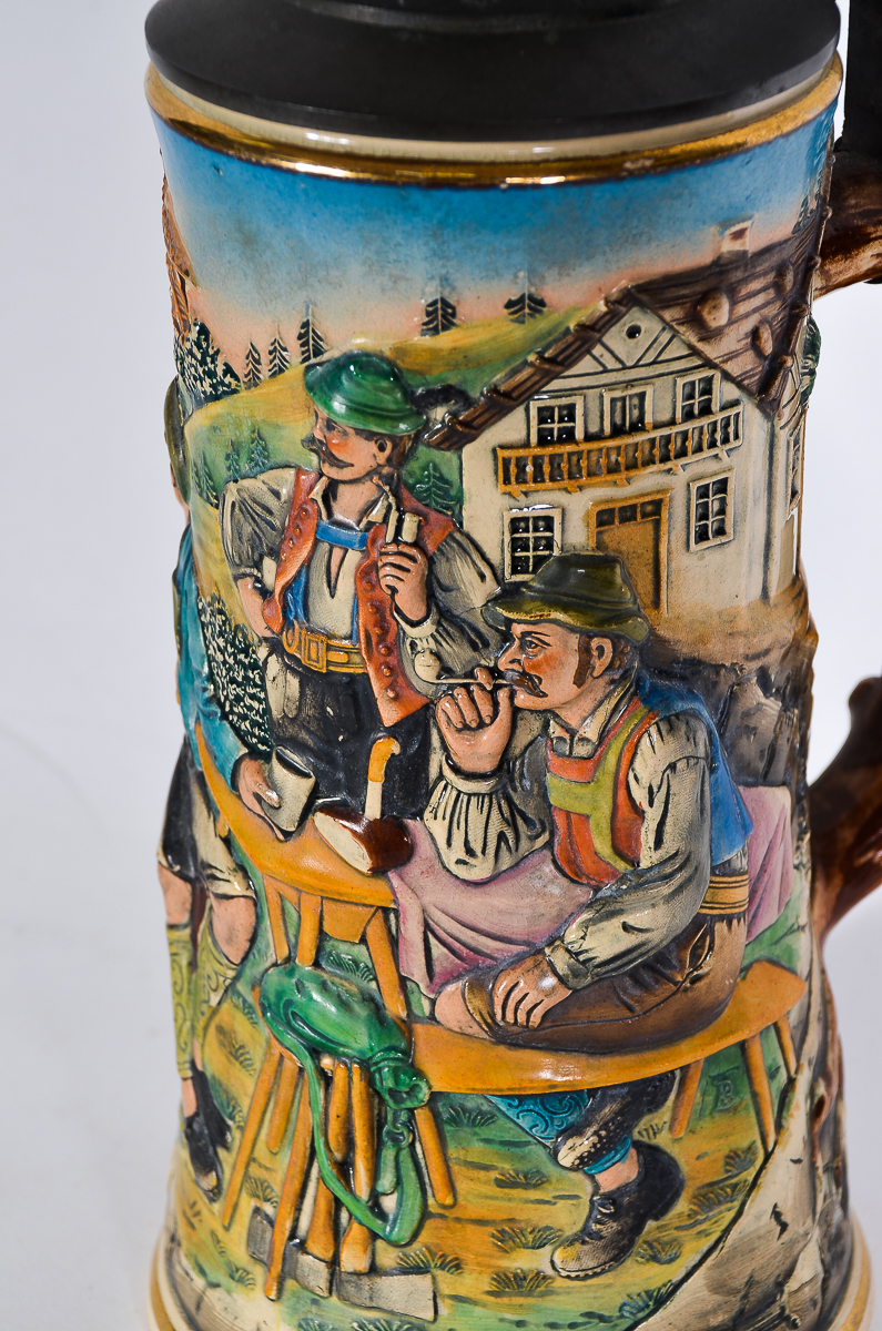 Antique German J.L. Knoedgen Beer Stein